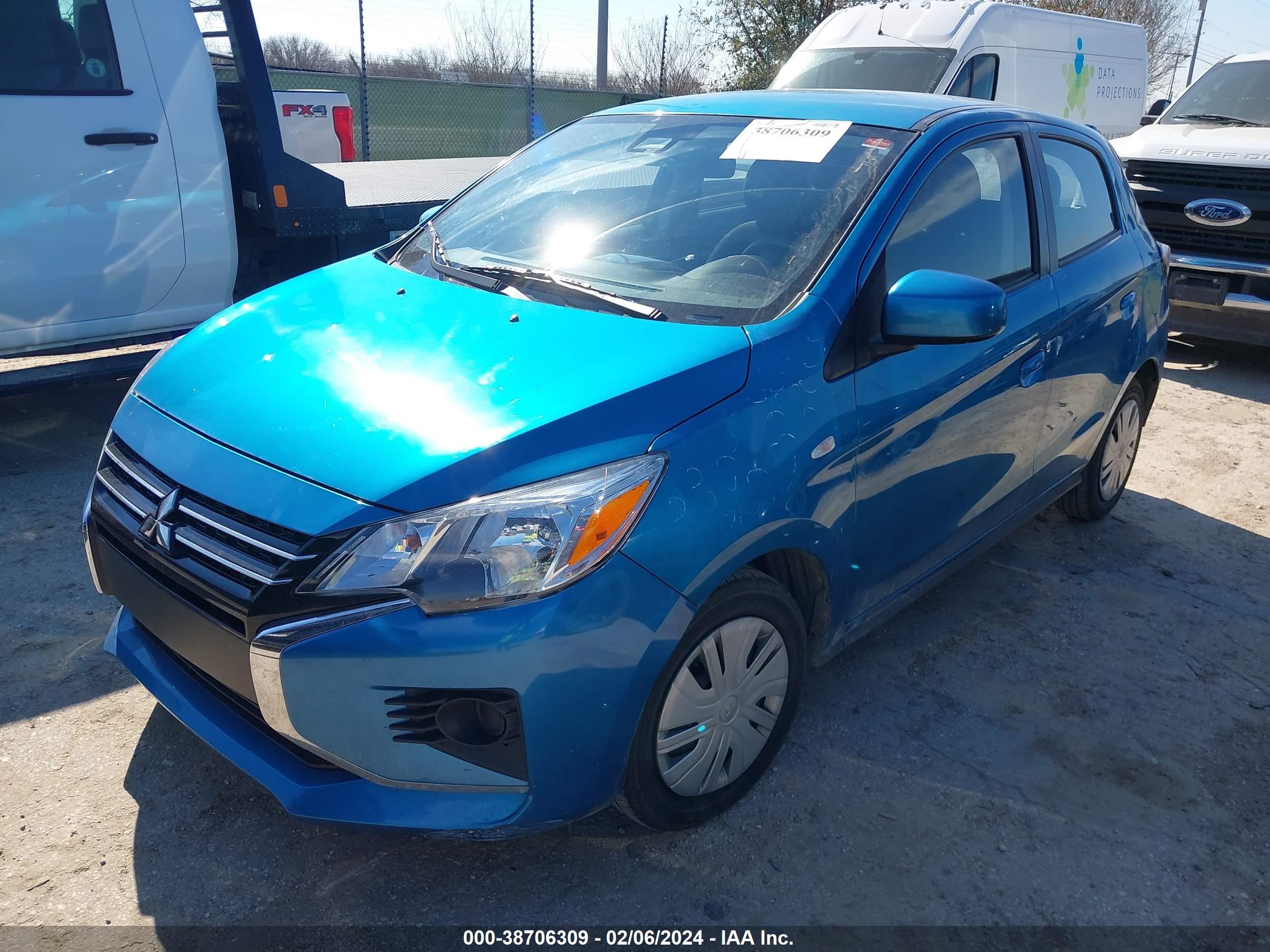 Photo 1 VIN: ML32AUHJ1MH011433 - MITSUBISHI MIRAGE 