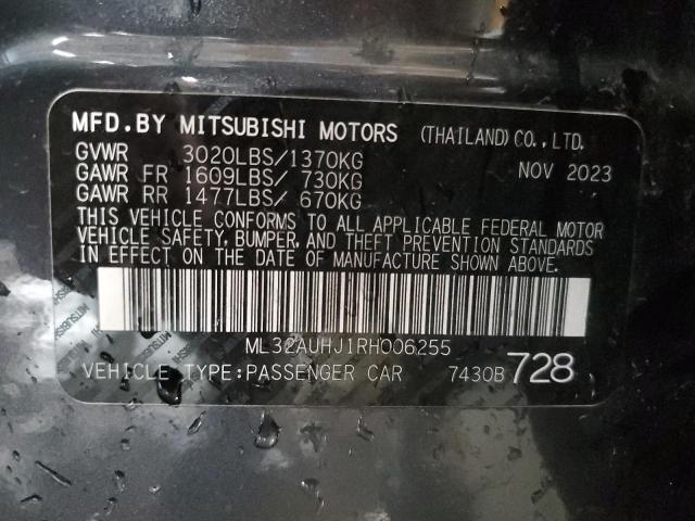 Photo 12 VIN: ML32AUHJ1RH006255 - MITSUBISHI MIRAGE ES 