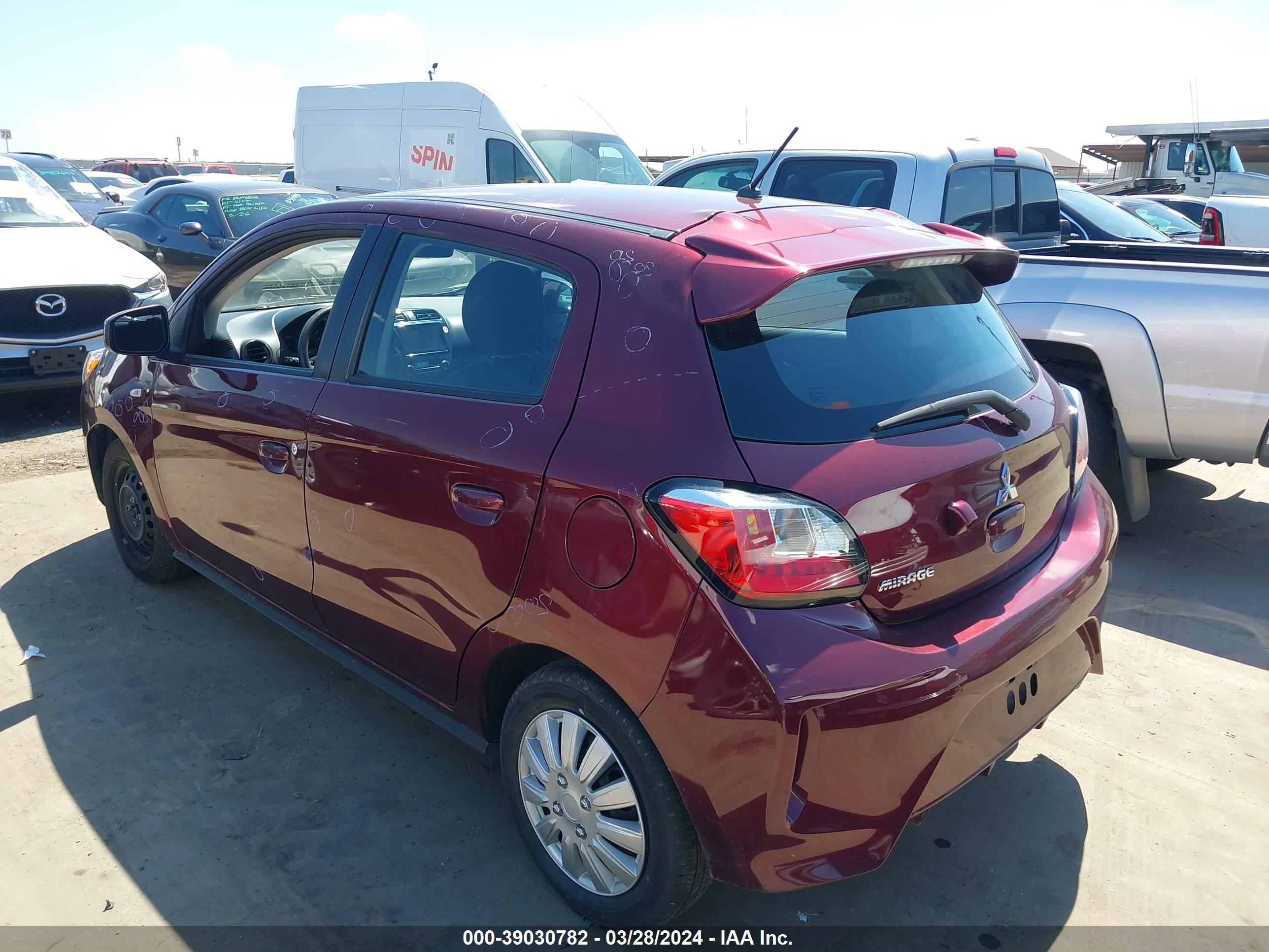 Photo 2 VIN: ML32AUHJ2MH013871 - MITSUBISHI MIRAGE 