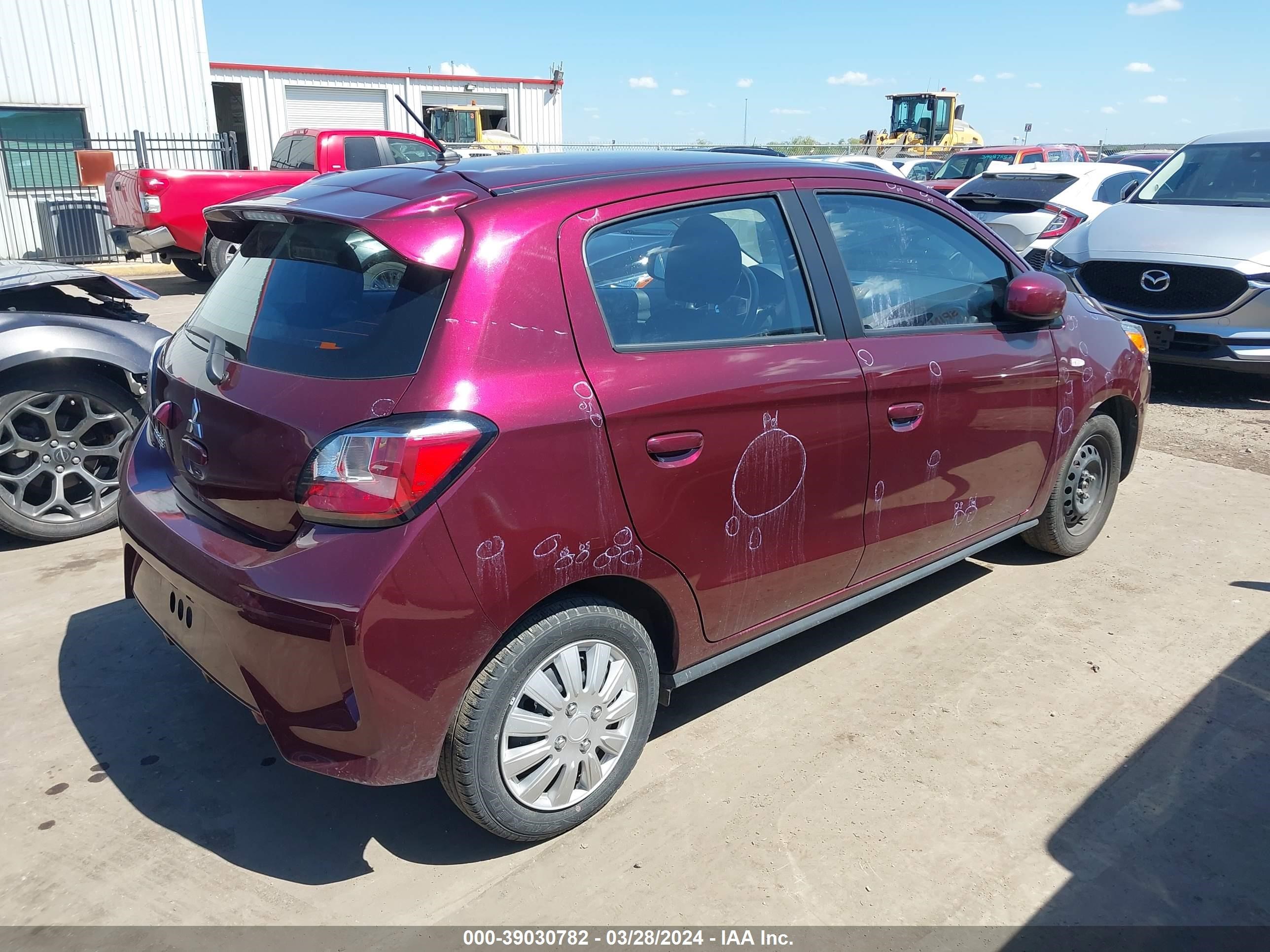 Photo 3 VIN: ML32AUHJ2MH013871 - MITSUBISHI MIRAGE 