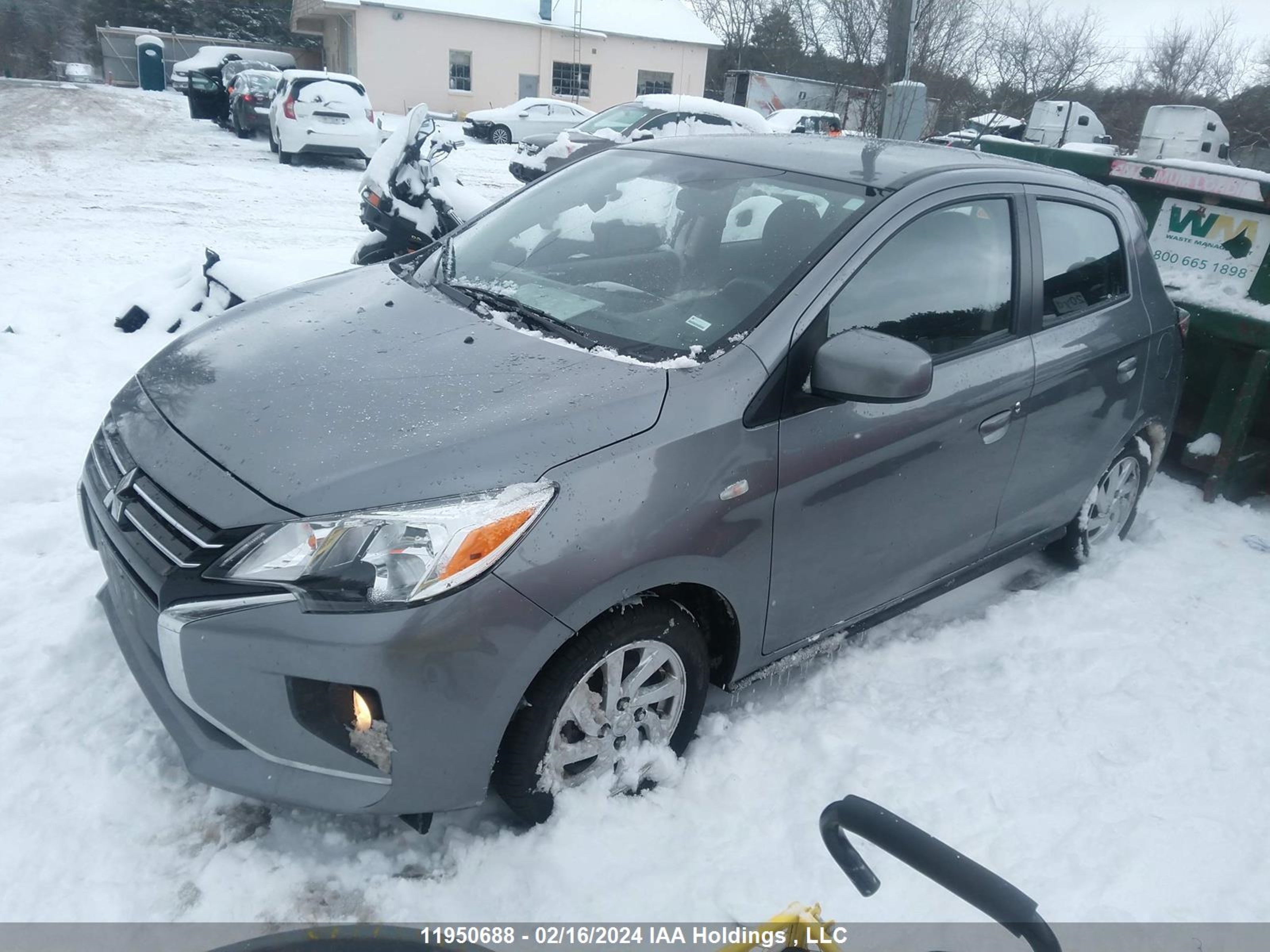 Photo 1 VIN: ML32AUHJ2NH004931 - MITSUBISHI MIRAGE 