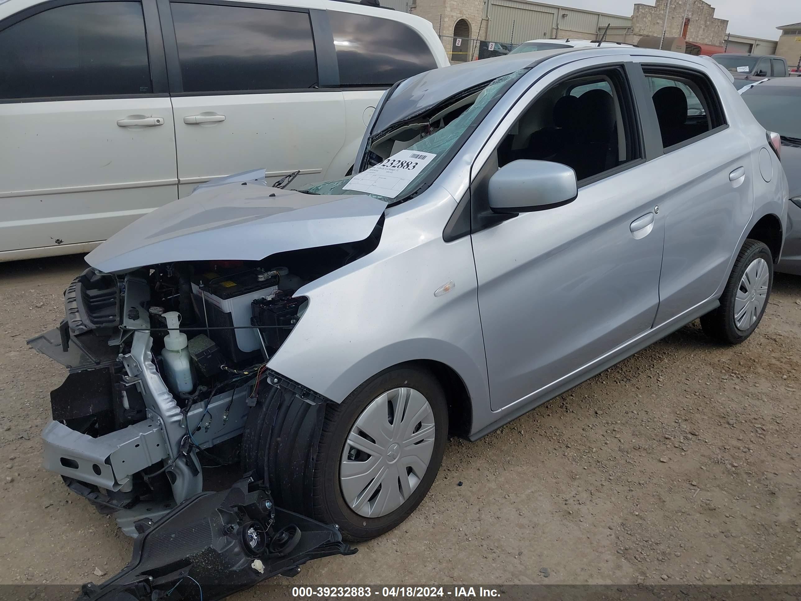 Photo 1 VIN: ML32AUHJ2RH007933 - MITSUBISHI MIRAGE 