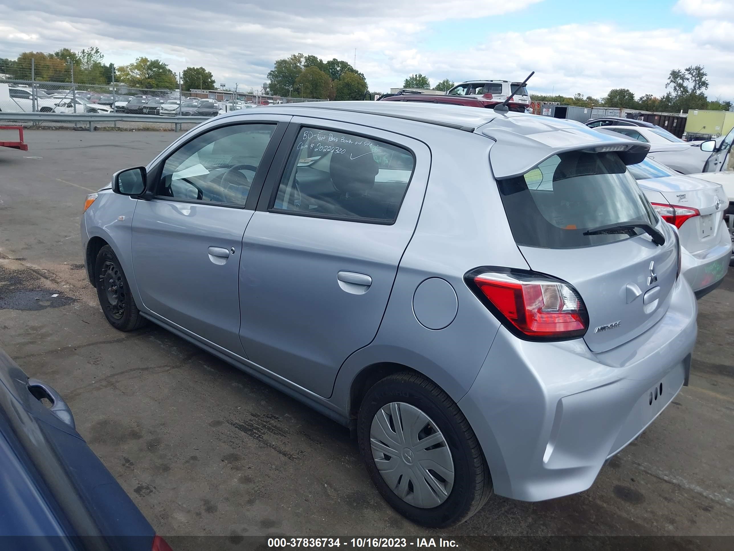 Photo 14 VIN: ML32AUHJ3MH009036 - MITSUBISHI MIRAGE 