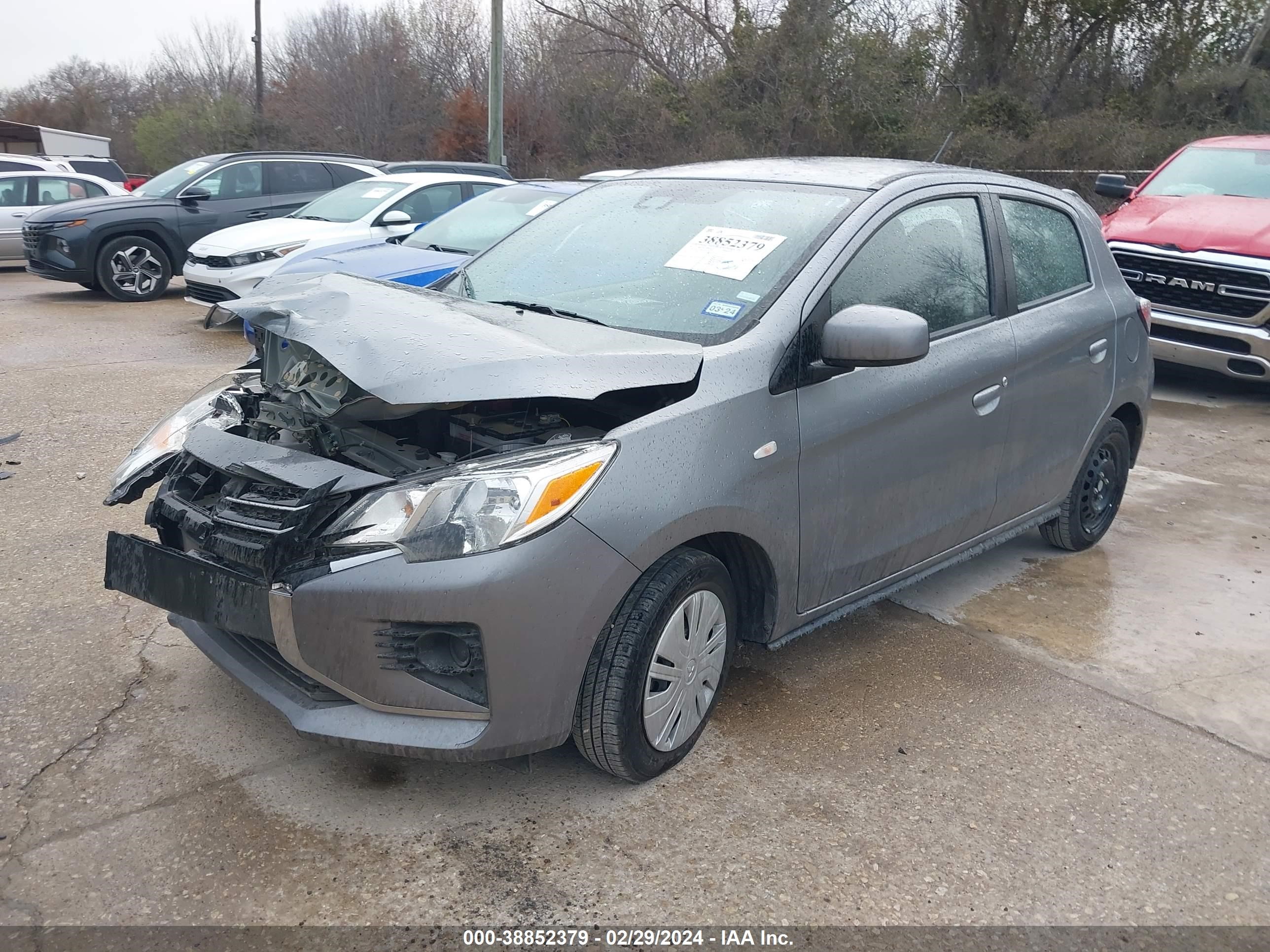 Photo 1 VIN: ML32AUHJ3NH005103 - MITSUBISHI MIRAGE 