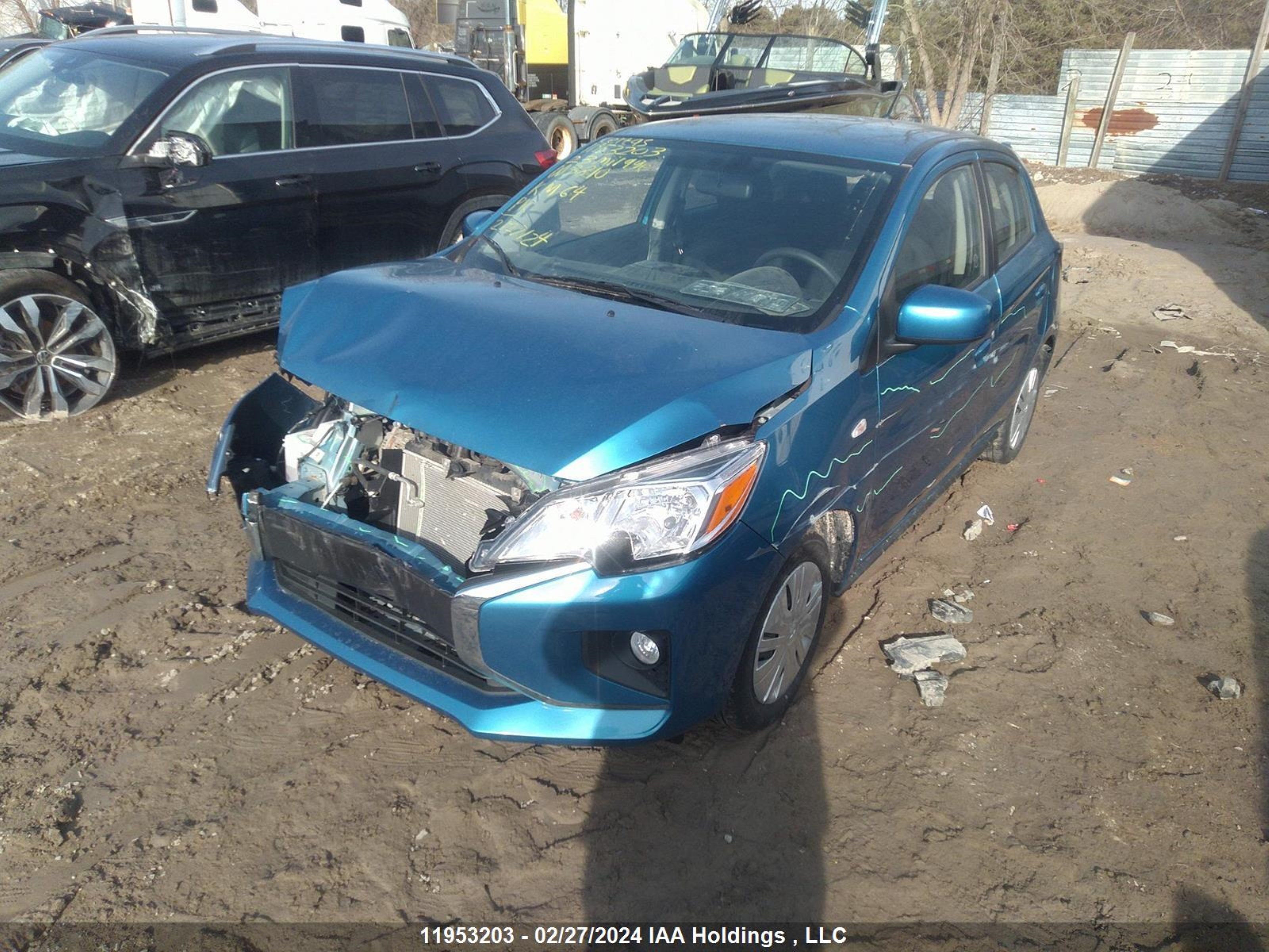 Photo 1 VIN: ML32AUHJ3PH003810 - MITSUBISHI MIRAGE 