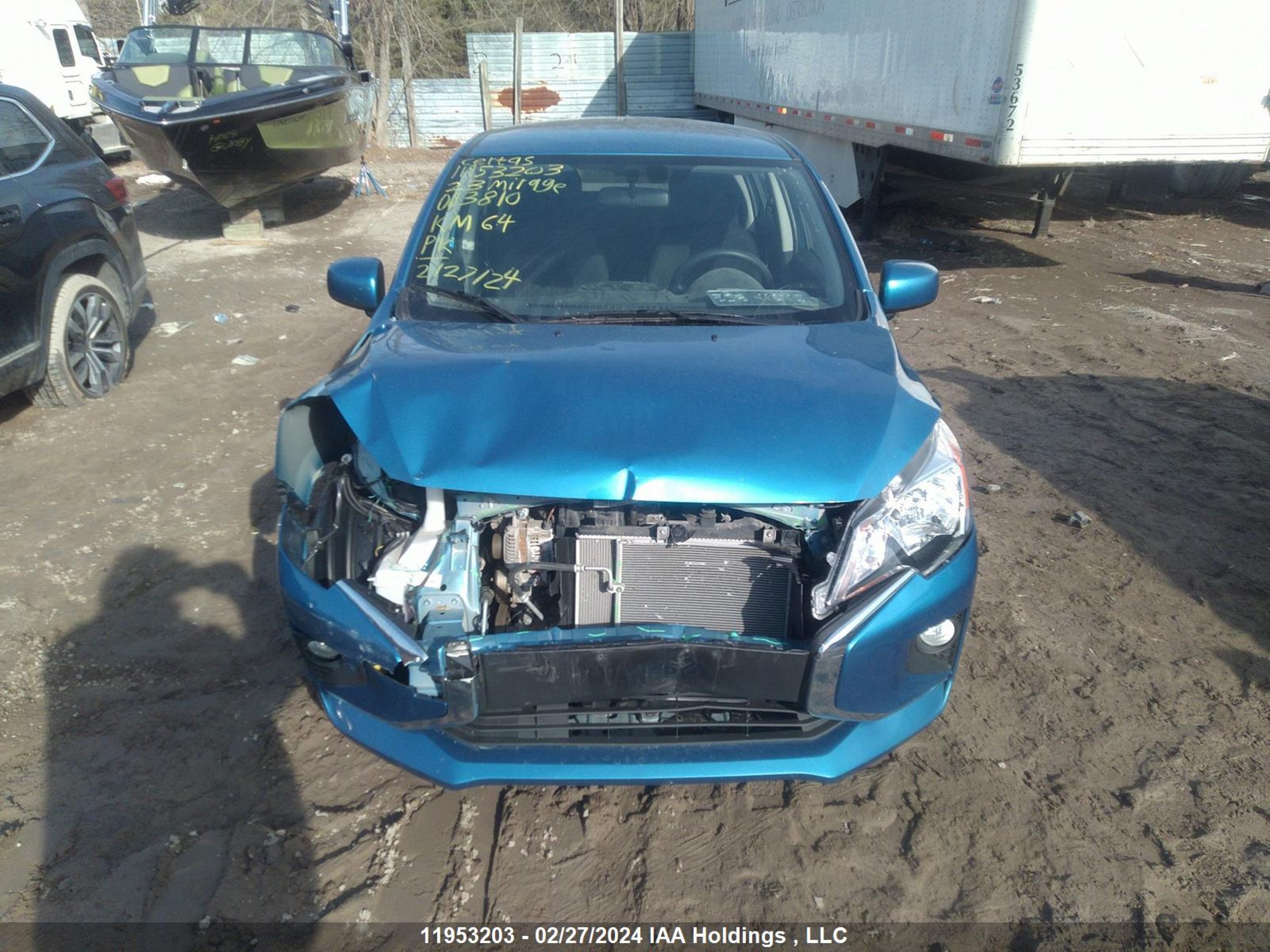 Photo 12 VIN: ML32AUHJ3PH003810 - MITSUBISHI MIRAGE 