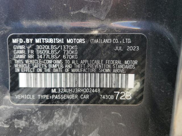 Photo 11 VIN: ML32AUHJ3RH002448 - MITSUBISHI MIRAGE ES 