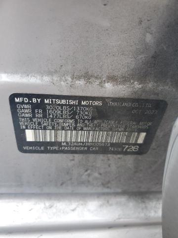 Photo 11 VIN: ML32AUHJ3RH005673 - MITSUBISHI MIRAGE ES 