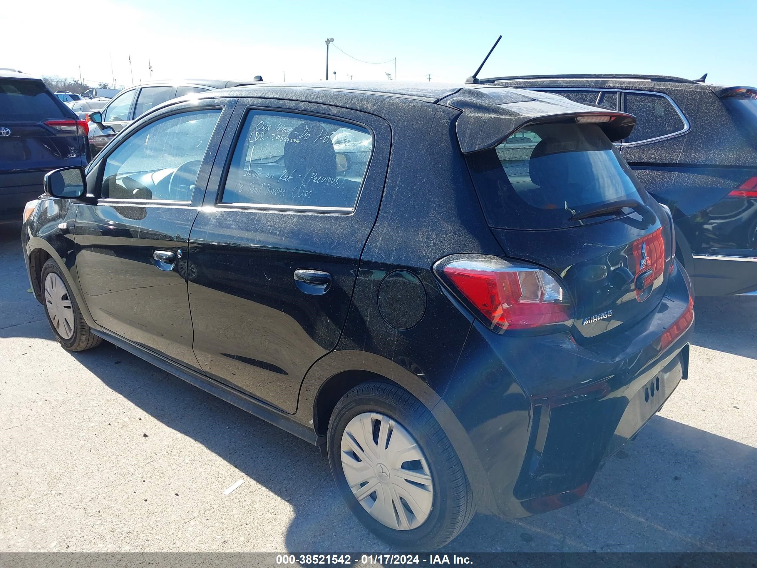 Photo 2 VIN: ML32AUHJ4MH006534 - MITSUBISHI MIRAGE 