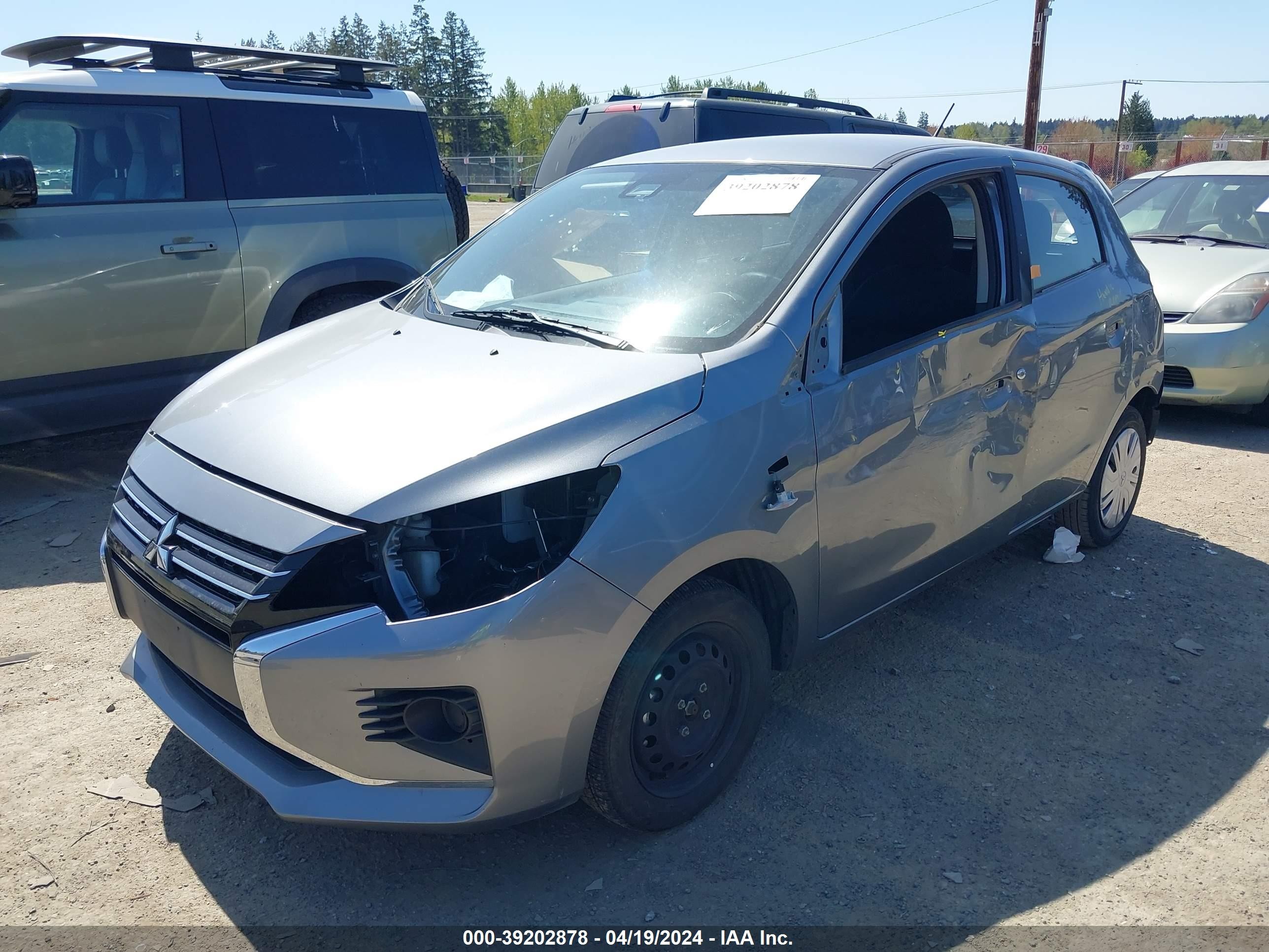 Photo 1 VIN: ML32AUHJ4MH006677 - MITSUBISHI MIRAGE 