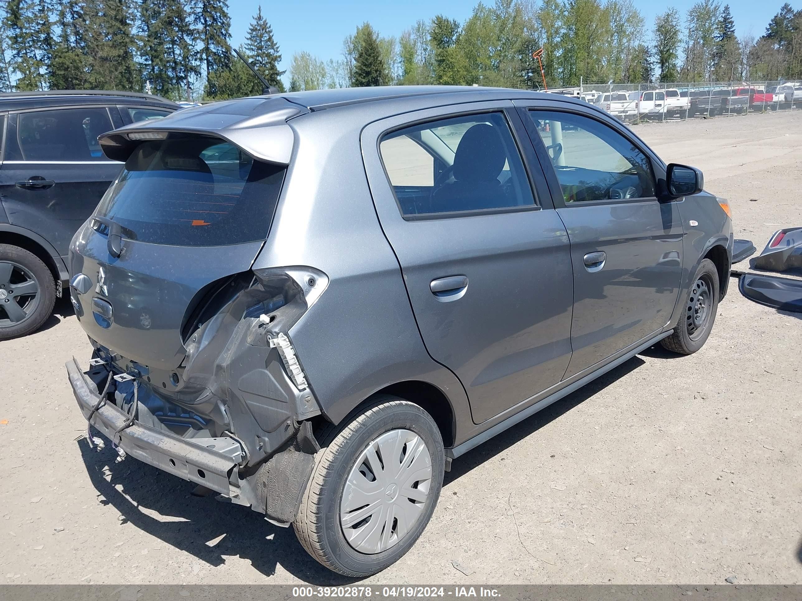 Photo 3 VIN: ML32AUHJ4MH006677 - MITSUBISHI MIRAGE 