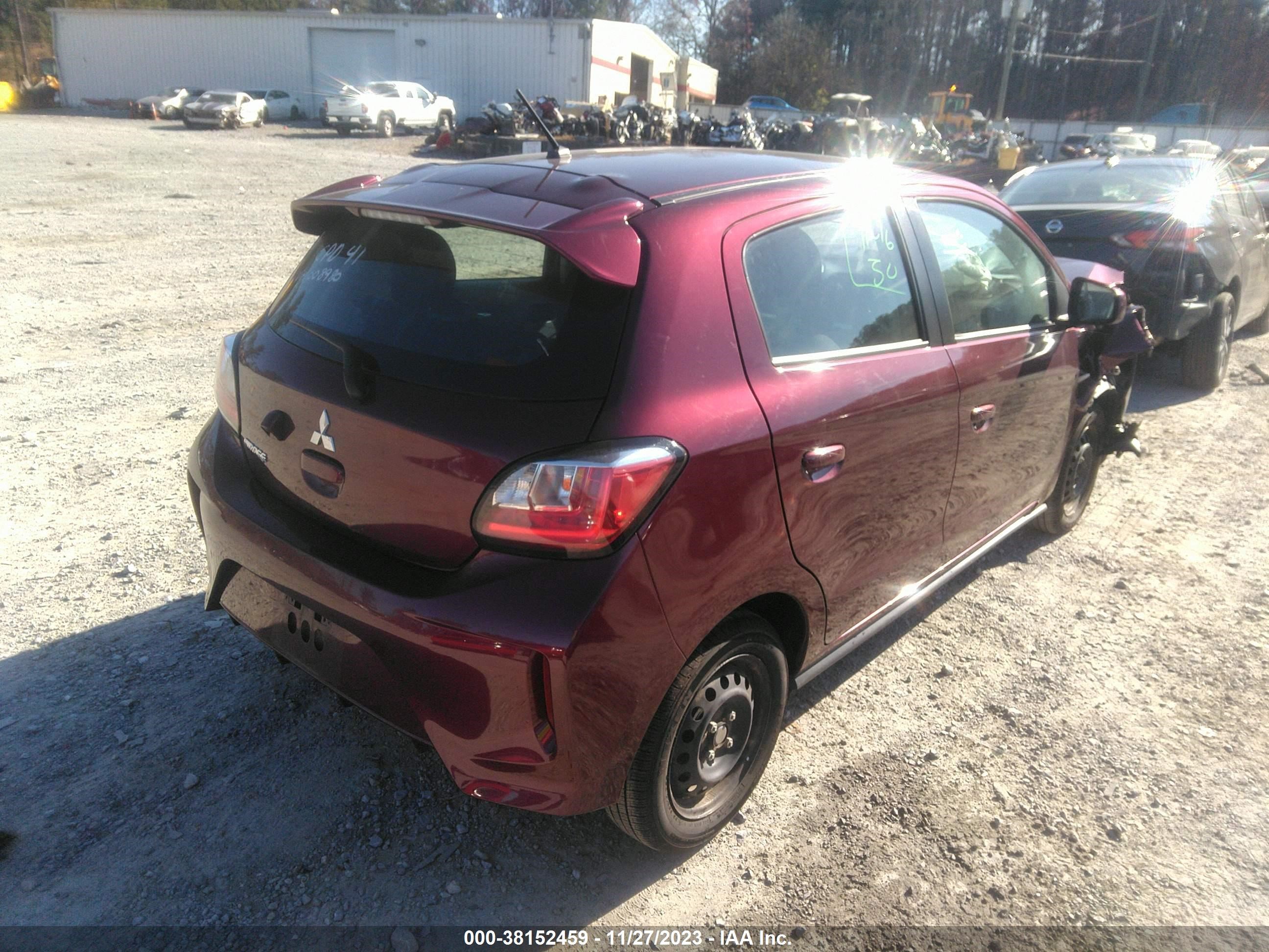 Photo 3 VIN: ML32AUHJ4MH008980 - MITSUBISHI MIRAGE 