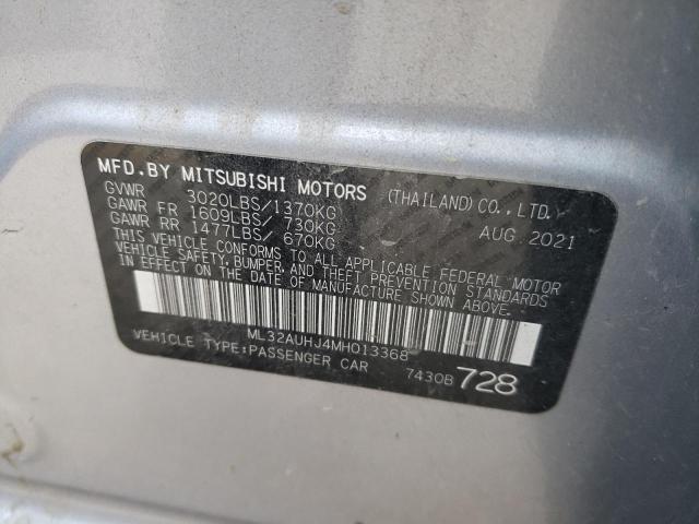 Photo 11 VIN: ML32AUHJ4MH013368 - MITSUBISHI MIRAGE ES 