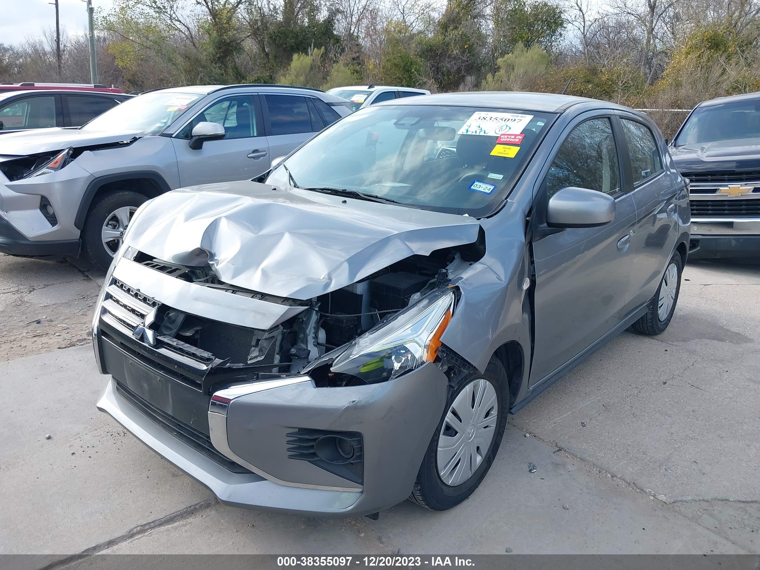 Photo 1 VIN: ML32AUHJ5MH003545 - MITSUBISHI MIRAGE 