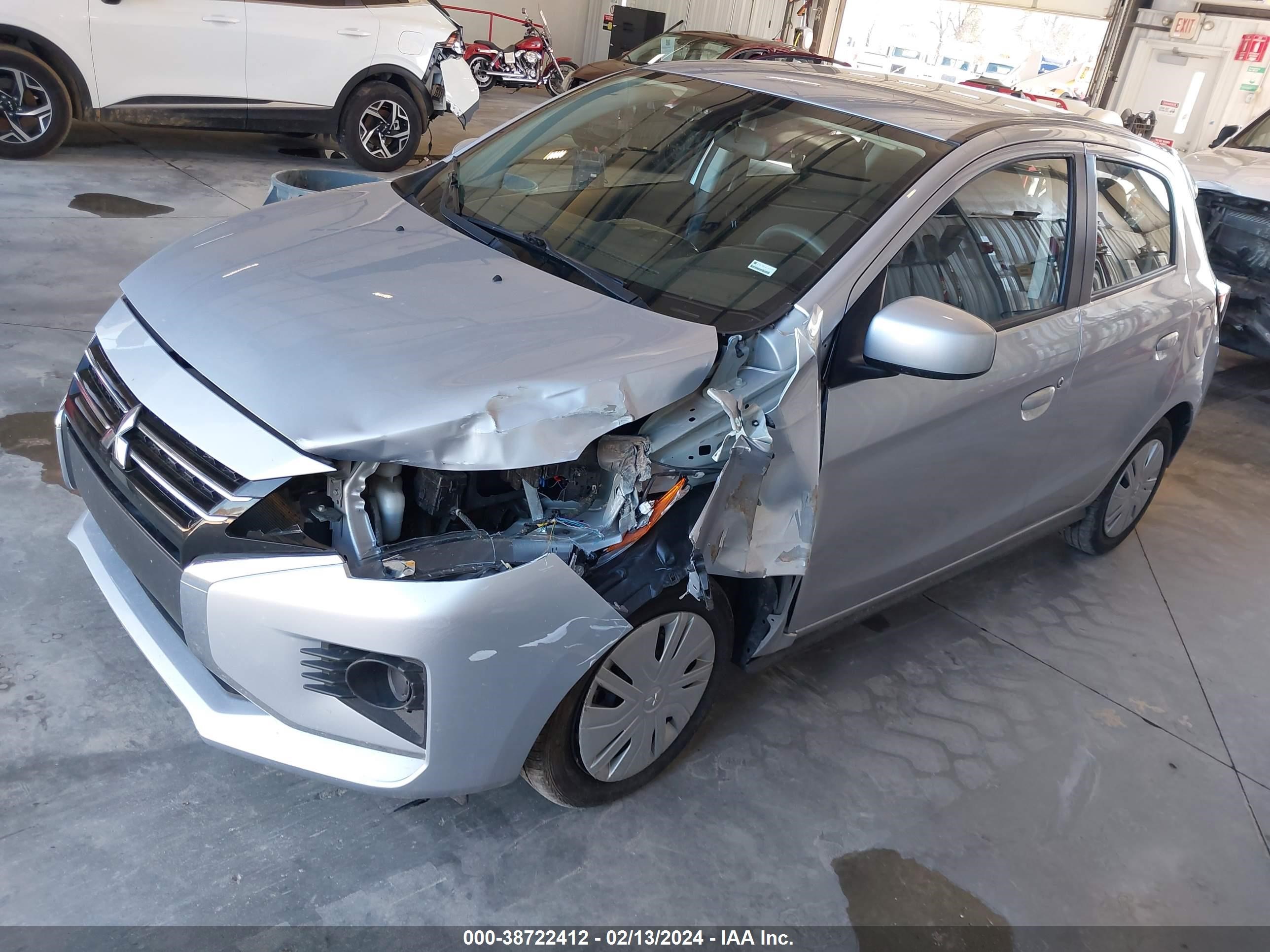 Photo 1 VIN: ML32AUHJ5MH014464 - MITSUBISHI MIRAGE 