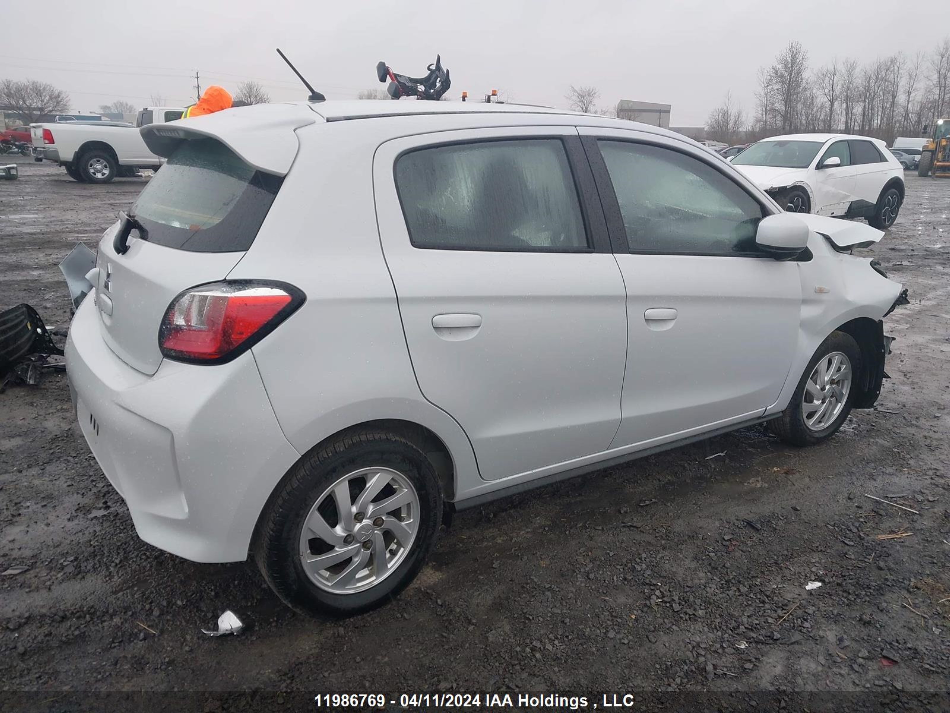 Photo 3 VIN: ML32AUHJ5NH004762 - MITSUBISHI MIRAGE 