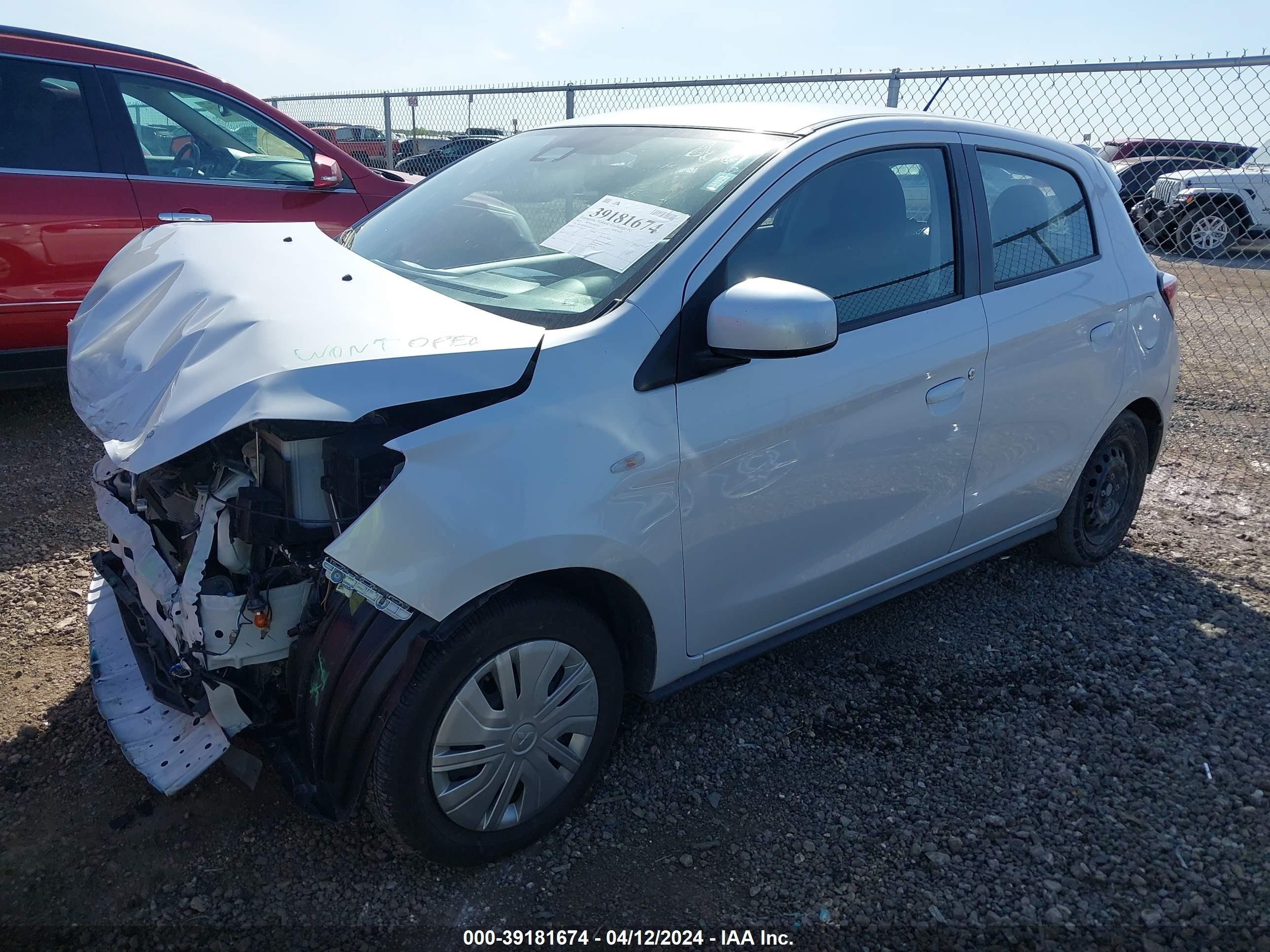 Photo 1 VIN: ML32AUHJ6MH003750 - MITSUBISHI MIRAGE 