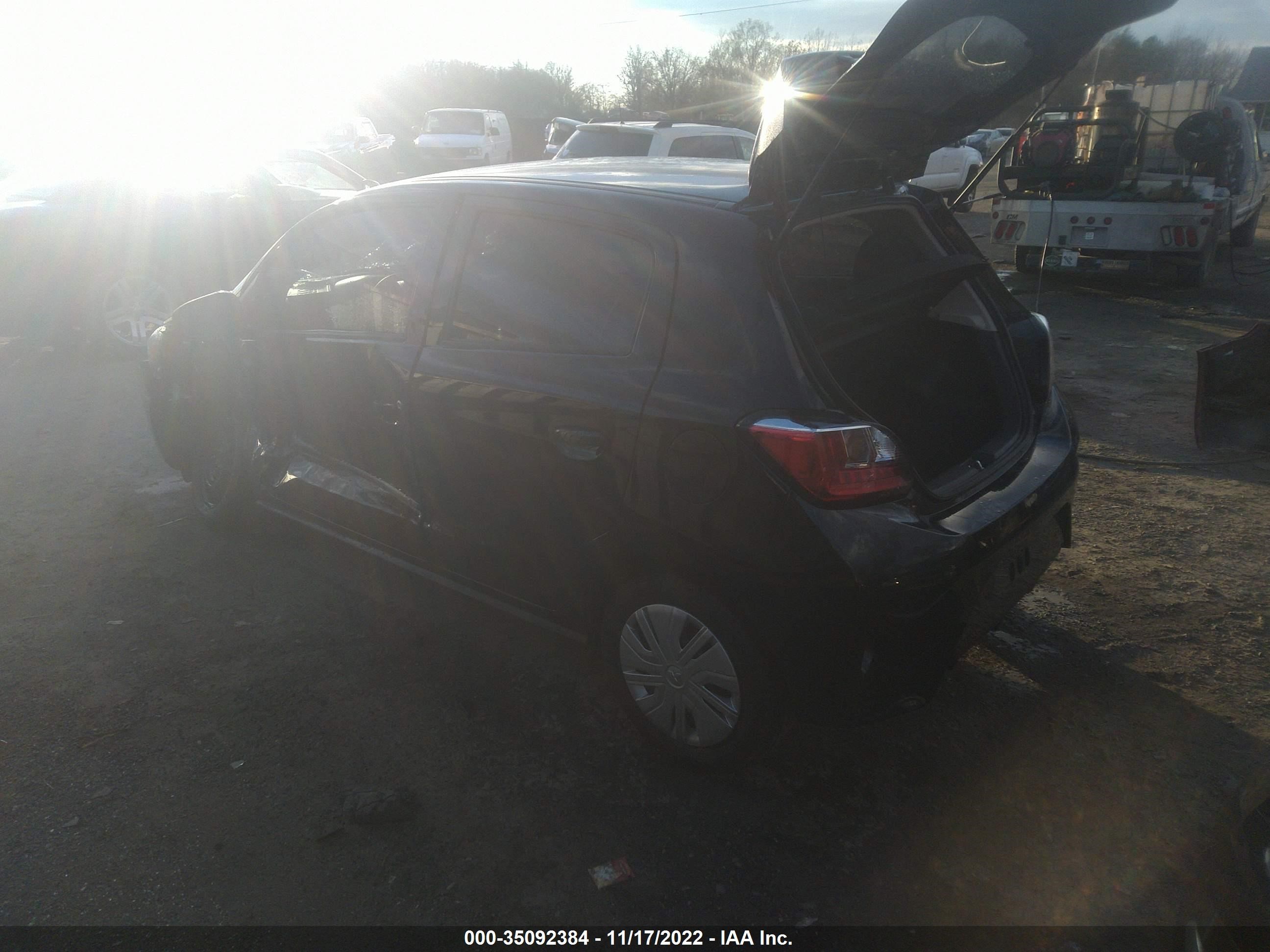 Photo 2 VIN: ML32AUHJ6NH002891 - MITSUBISHI MIRAGE 