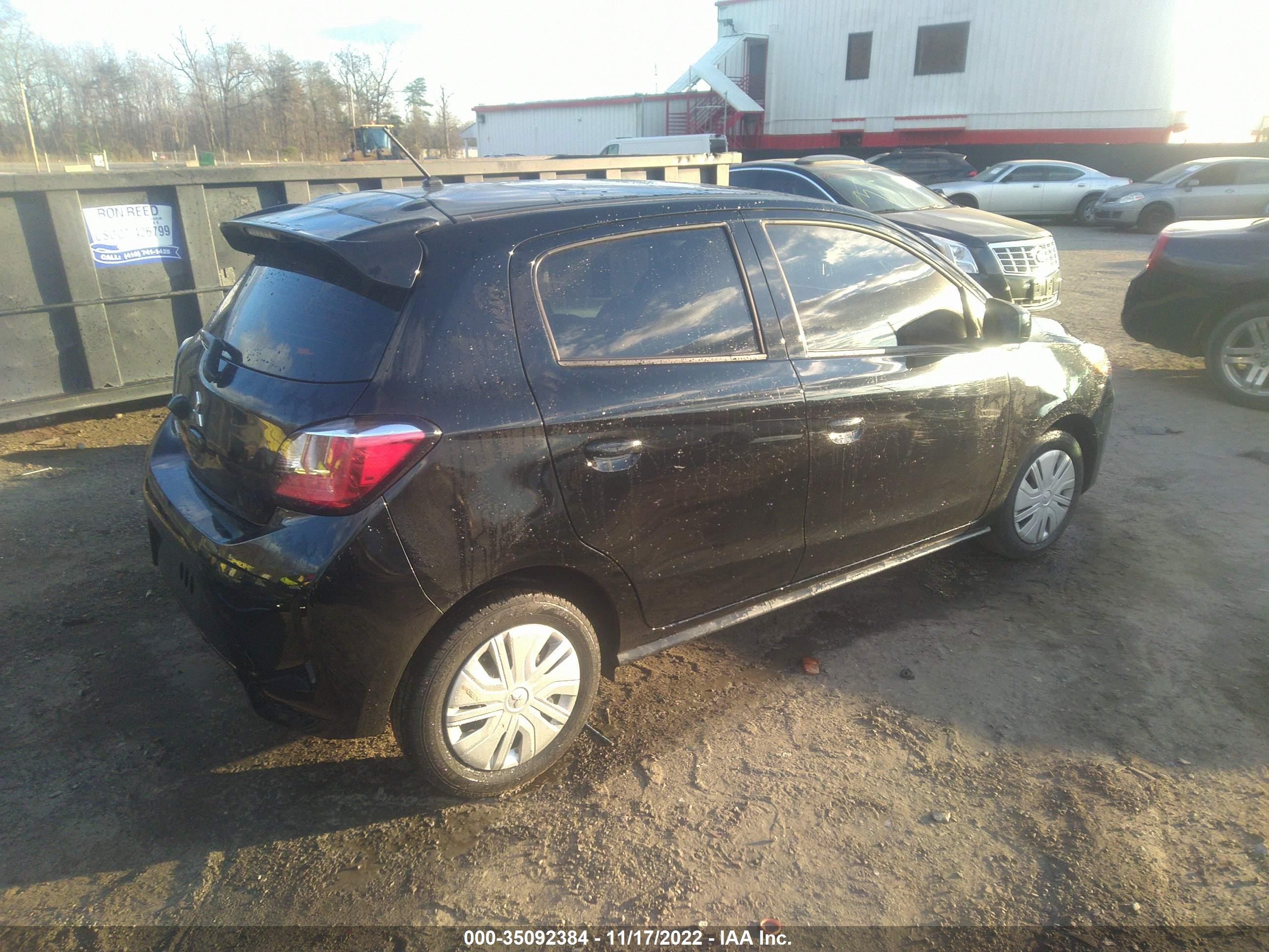 Photo 3 VIN: ML32AUHJ6NH002891 - MITSUBISHI MIRAGE 