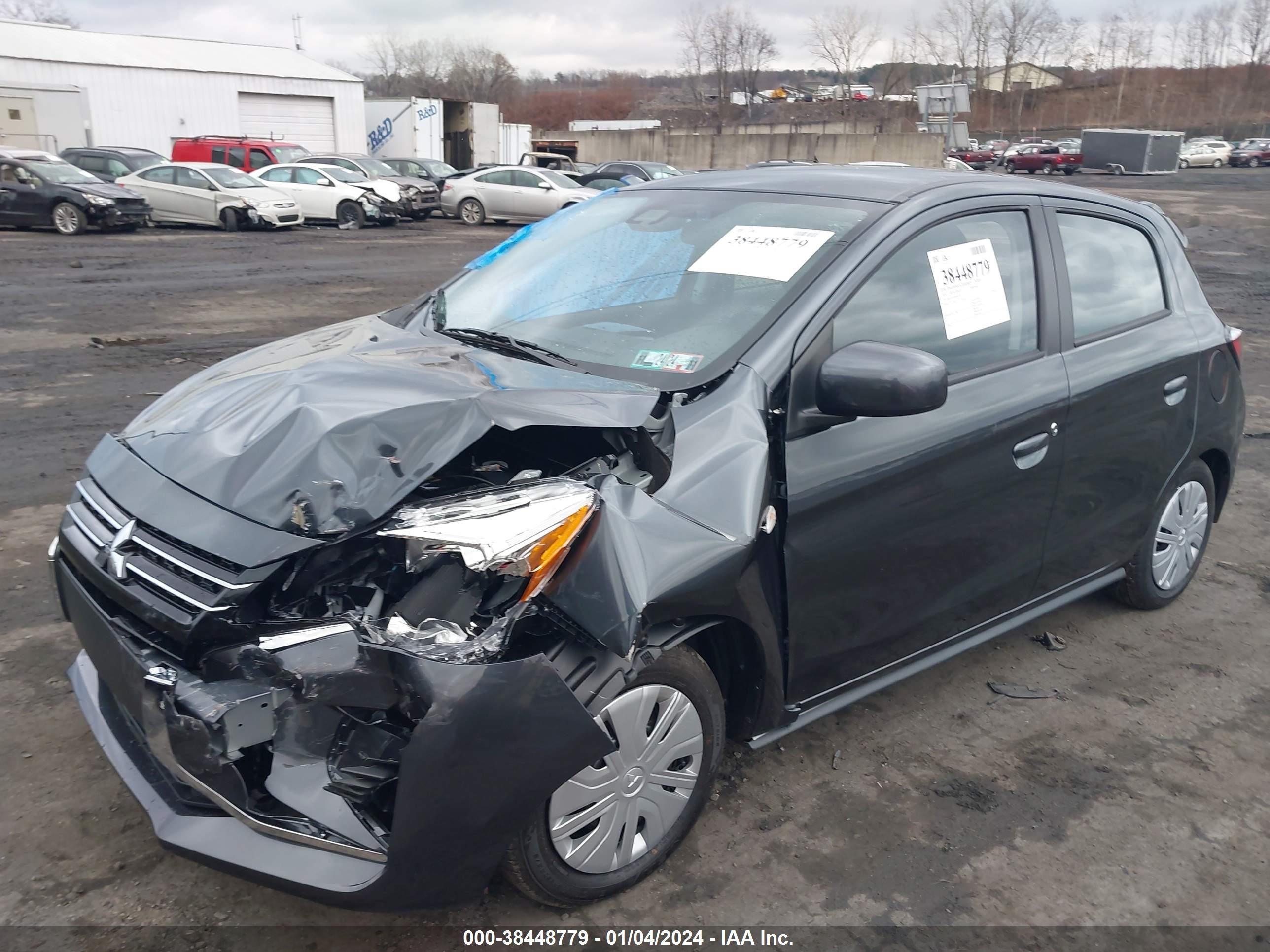 Photo 1 VIN: ML32AUHJ6RH003707 - MITSUBISHI MIRAGE 