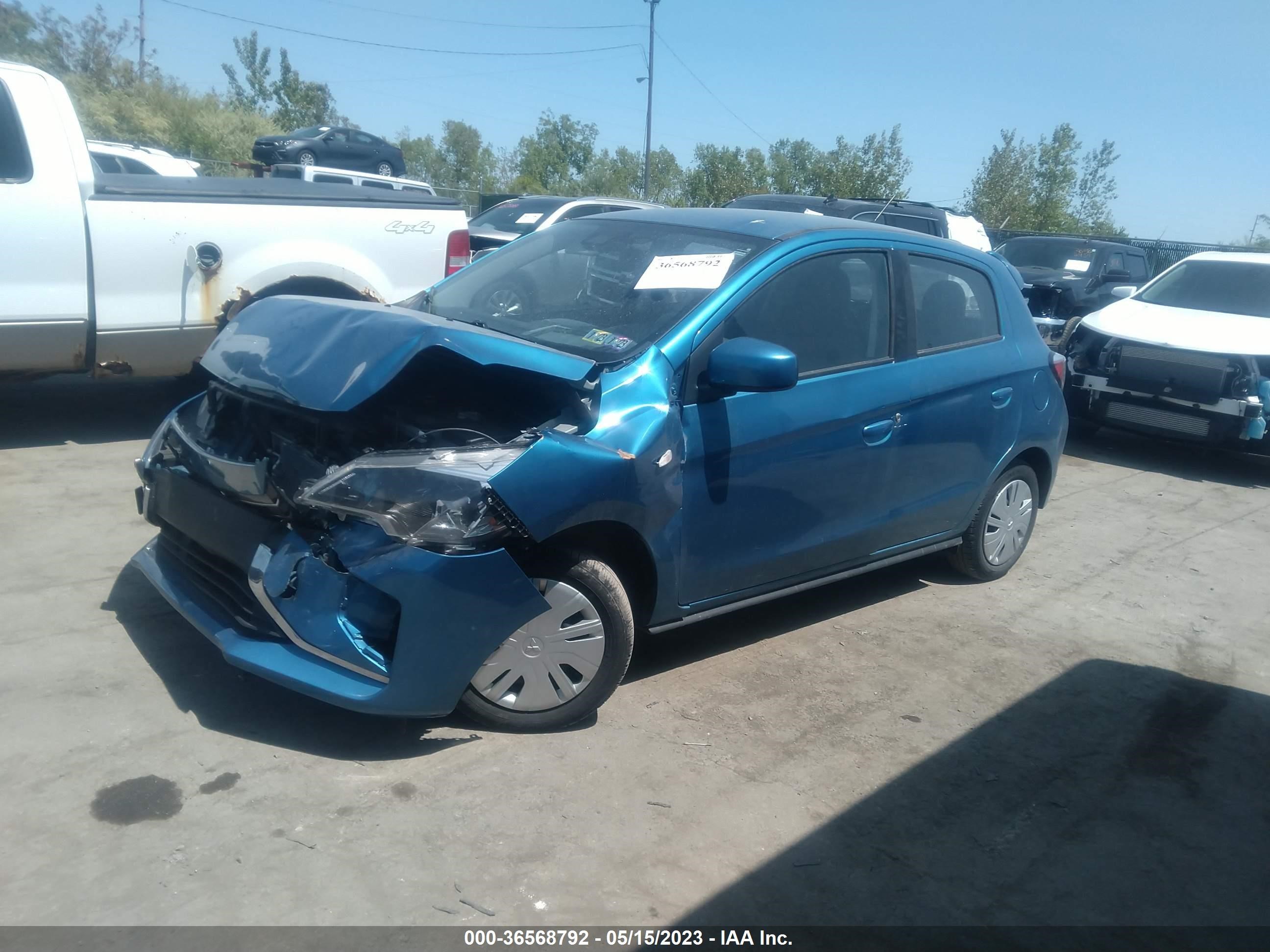 Photo 1 VIN: ML32AUHJ7MH009198 - MITSUBISHI MIRAGE 