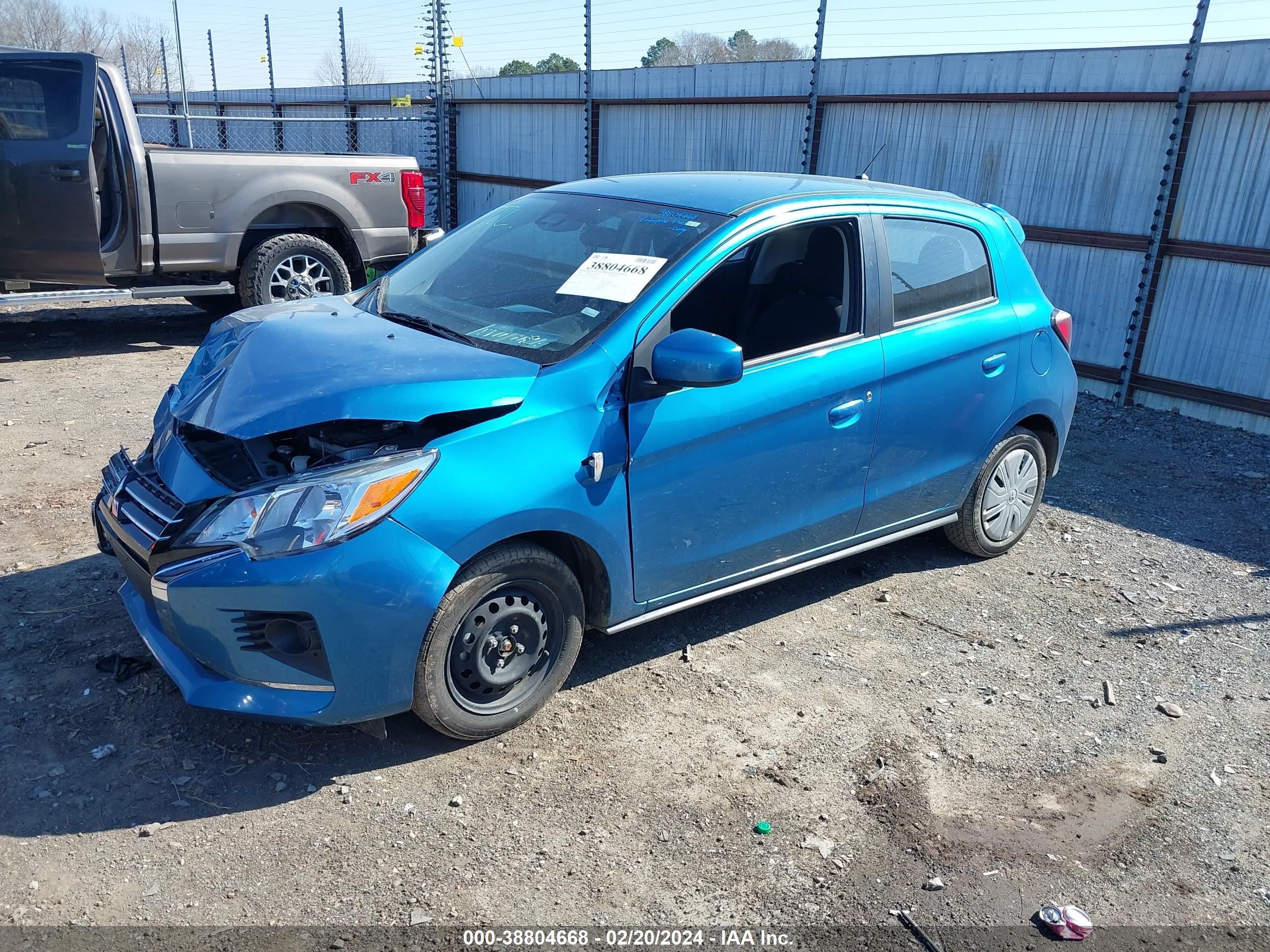 Photo 1 VIN: ML32AUHJ7MH009816 - MITSUBISHI MIRAGE 