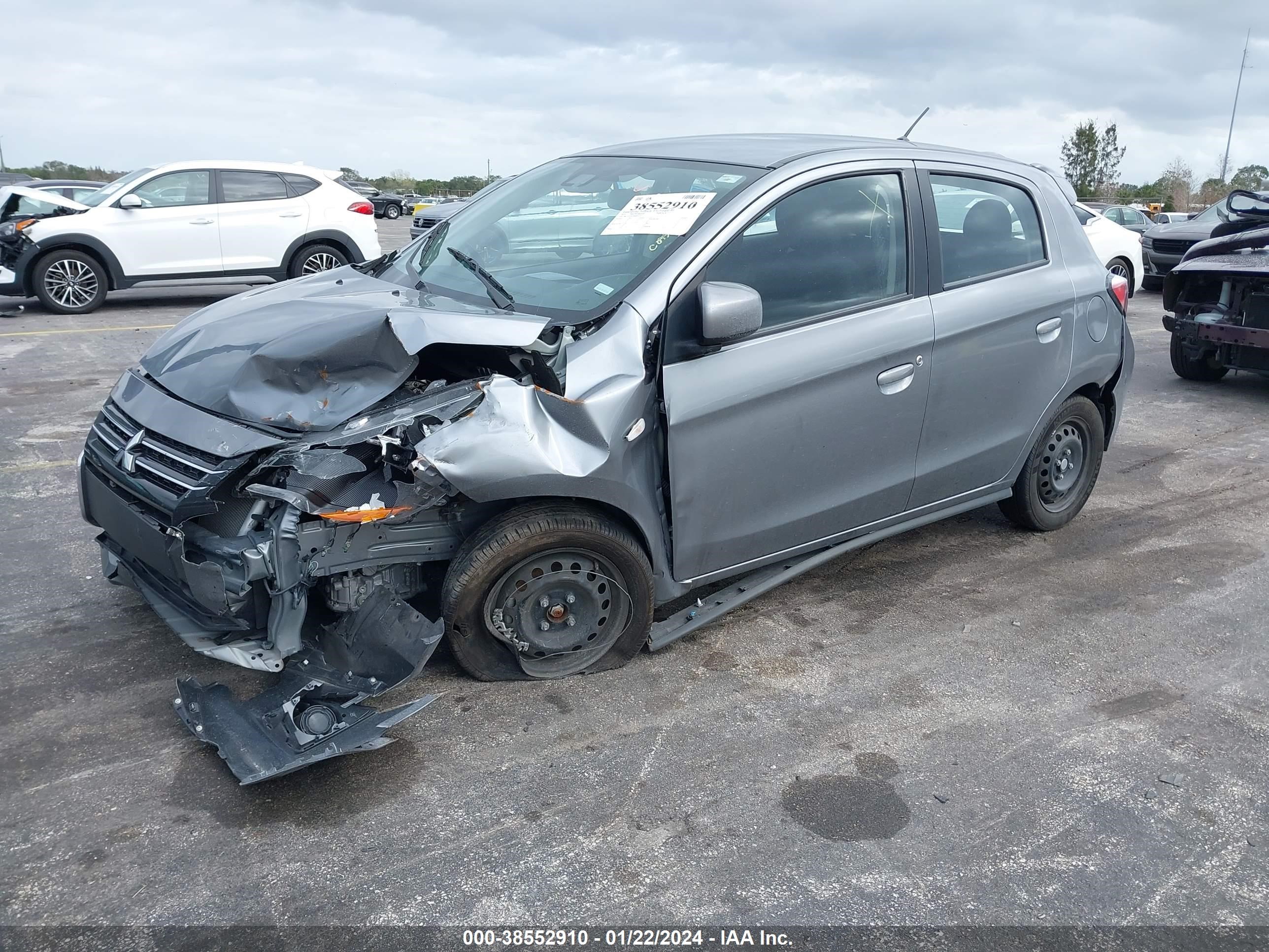 Photo 1 VIN: ML32AUHJ7MH011131 - MITSUBISHI MIRAGE 