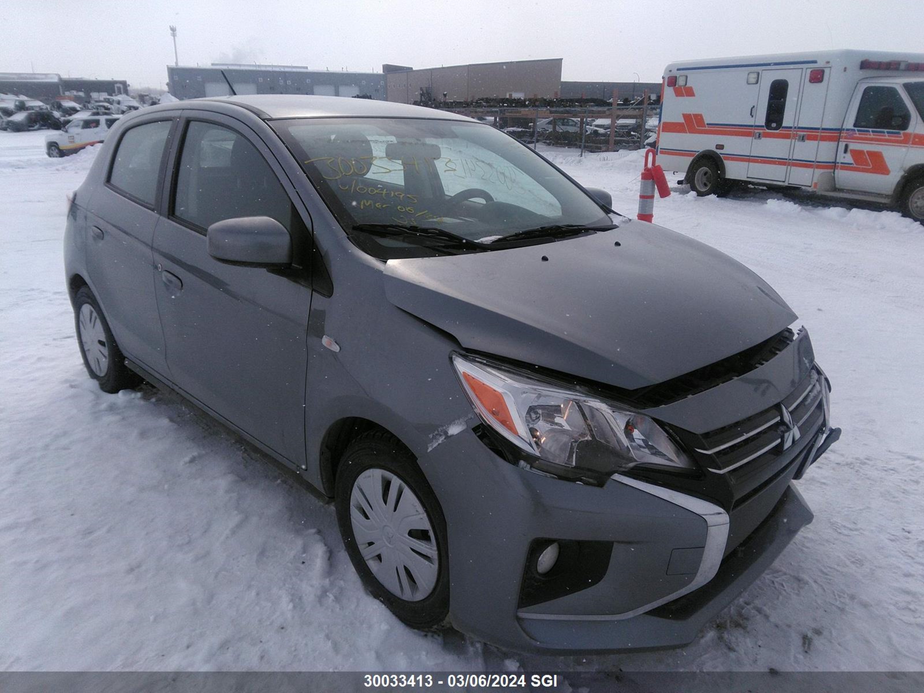 Photo 0 VIN: ML32AUHJ7NH004195 - MITSUBISHI MIRAGE 