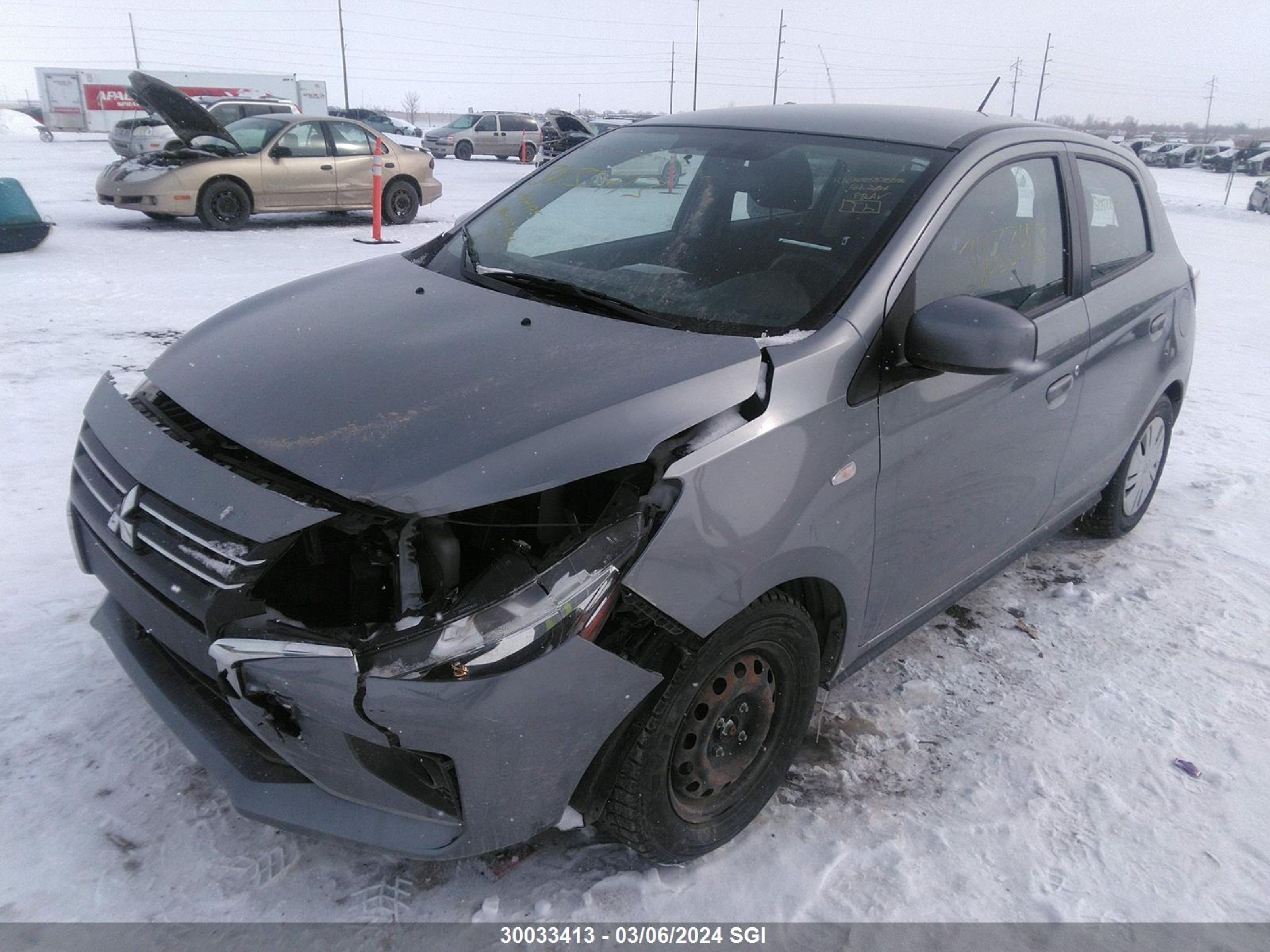 Photo 1 VIN: ML32AUHJ7NH004195 - MITSUBISHI MIRAGE 