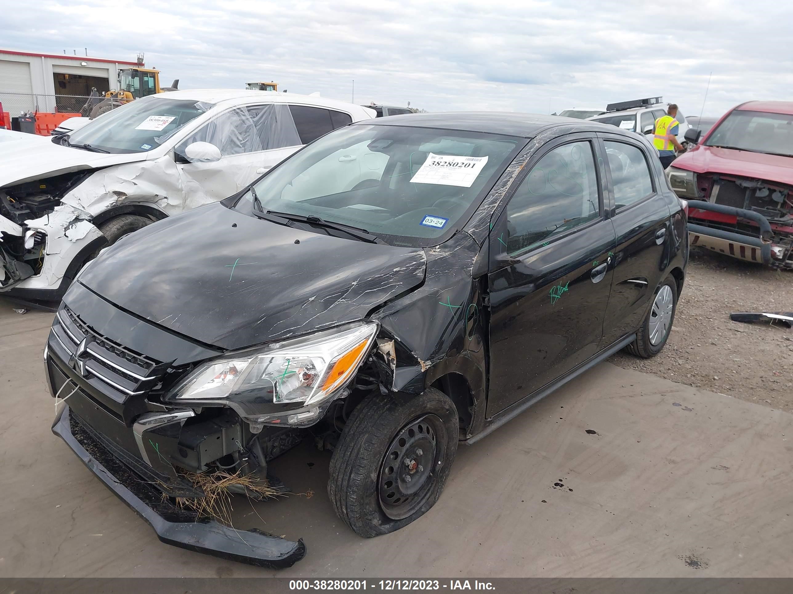 Photo 1 VIN: ML32AUHJ8MH012286 - MITSUBISHI MIRAGE 