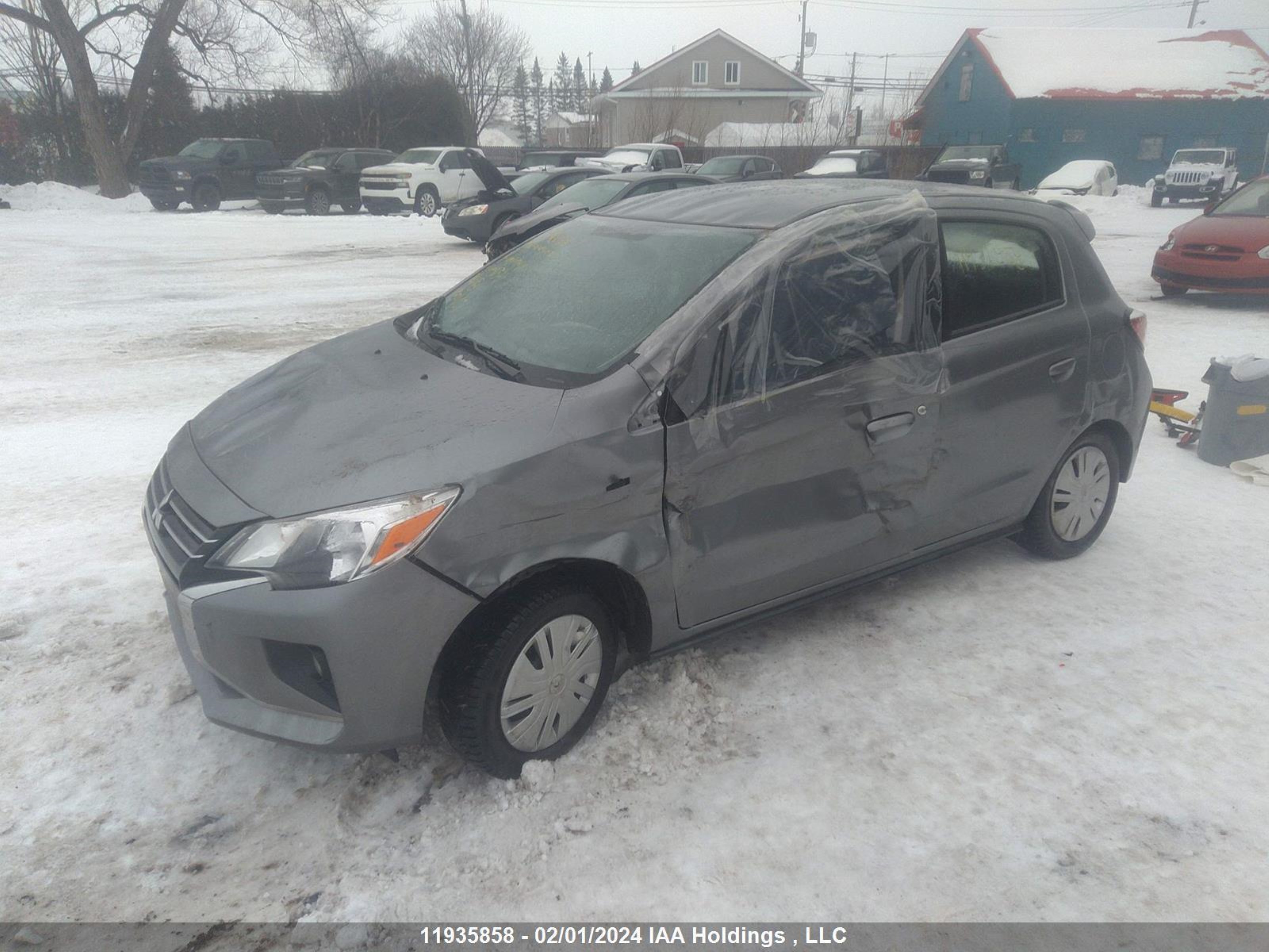 Photo 1 VIN: ML32AUHJ8NH004321 - MITSUBISHI MIRAGE 