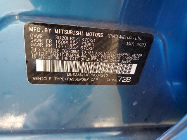 Photo 11 VIN: ML32AUHJ8PH004340 - MITSUBISHI MIRAGE ES 