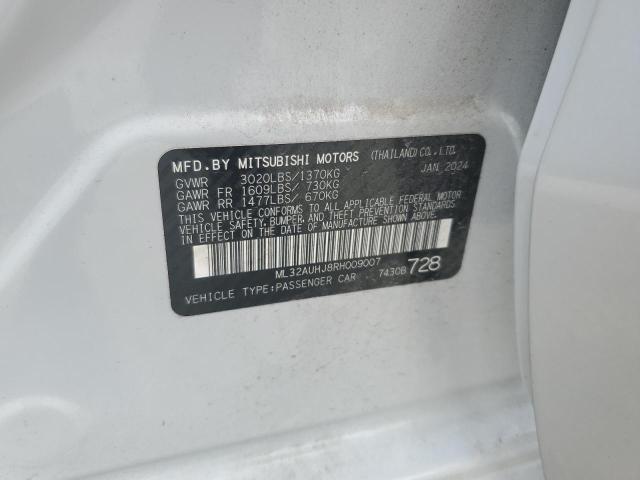 Photo 12 VIN: ML32AUHJ8RH009007 - MITSUBISHI MIRAGE ES 