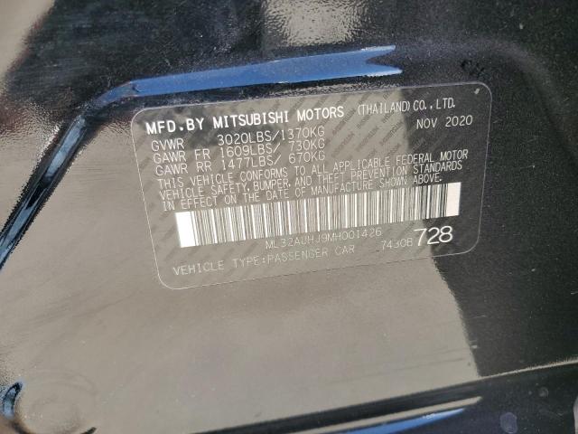 Photo 11 VIN: ML32AUHJ9MH001426 - MITSUBISHI MIRAGE ES 