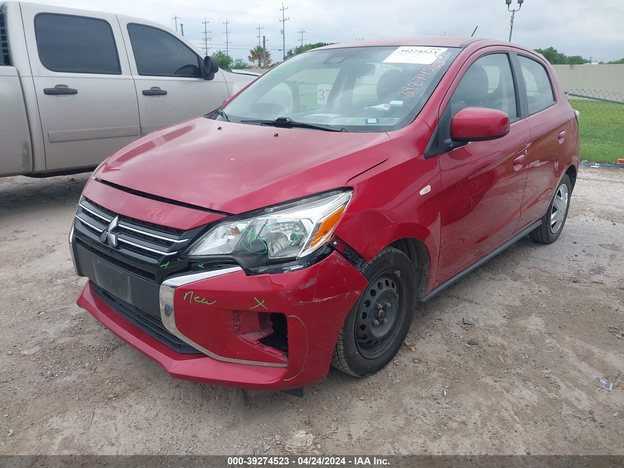 Photo 1 VIN: ML32AUHJ9MH003225 - MITSUBISHI MIRAGE 