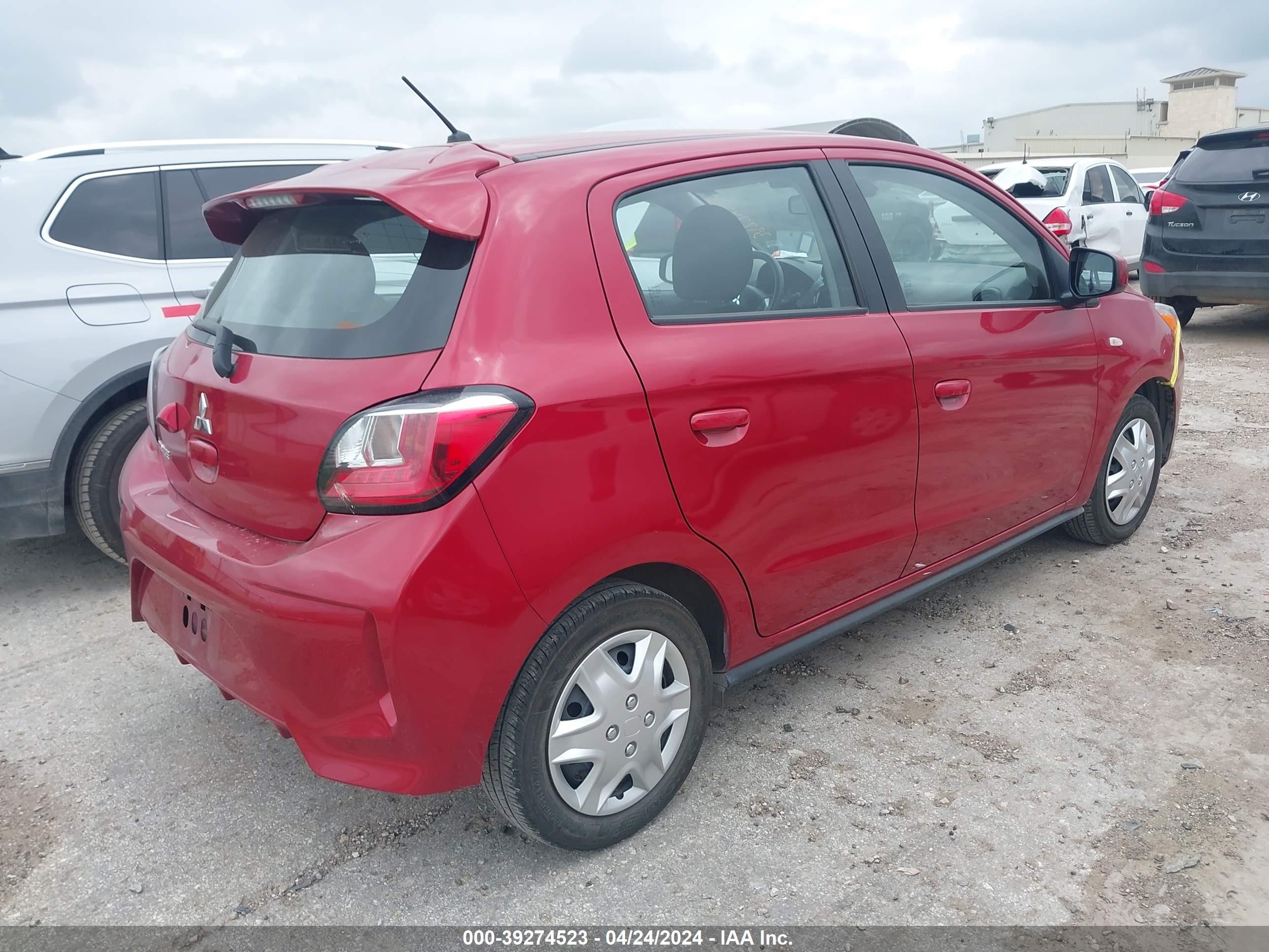 Photo 3 VIN: ML32AUHJ9MH003225 - MITSUBISHI MIRAGE 