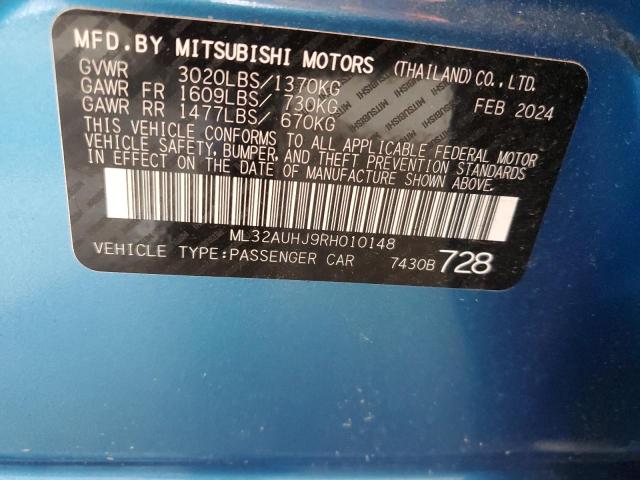 Photo 12 VIN: ML32AUHJ9RH010148 - MITSUBISHI MIRAGE 