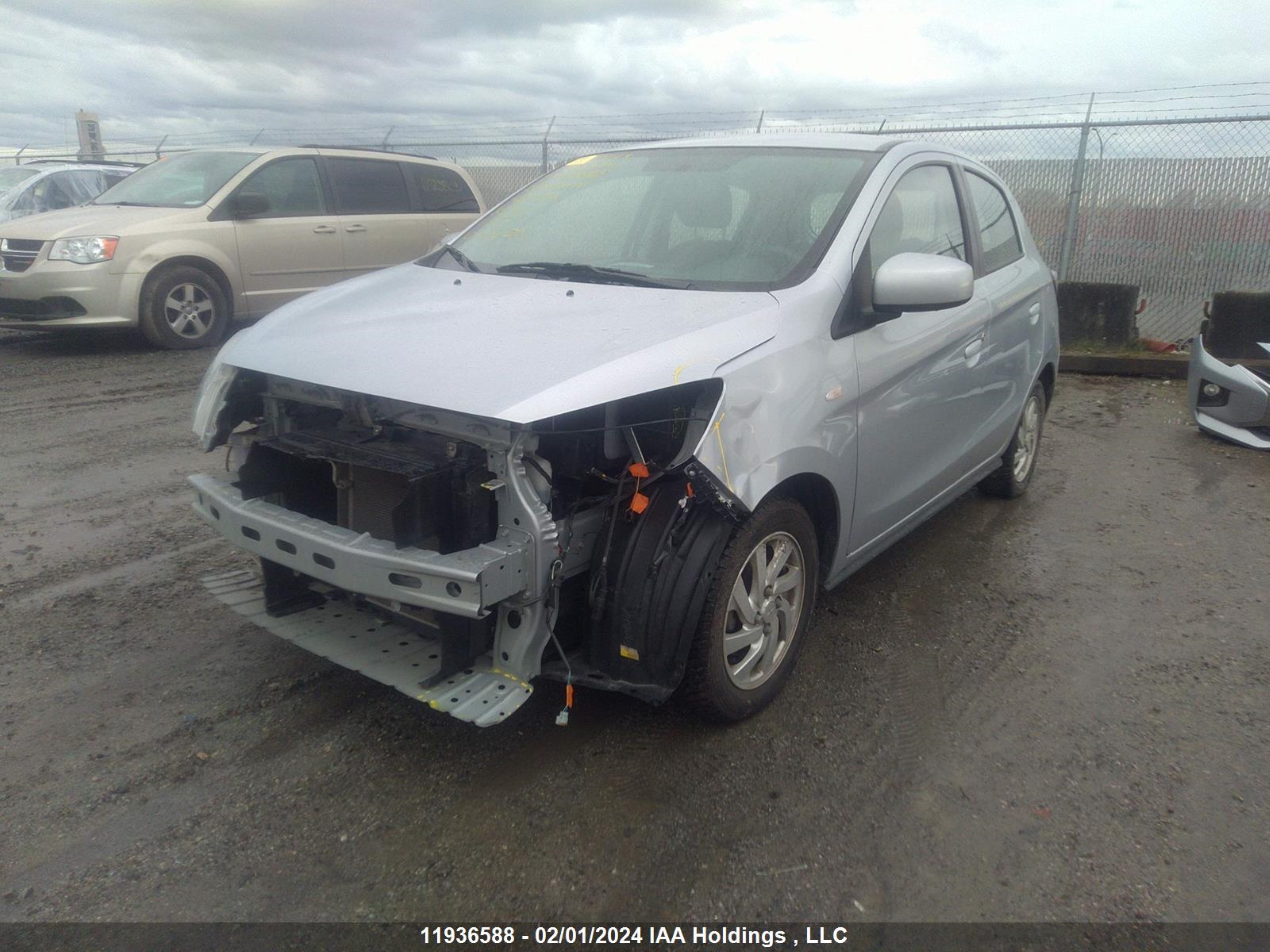 Photo 1 VIN: ML32AUHJXMH005470 - MITSUBISHI MIRAGE 