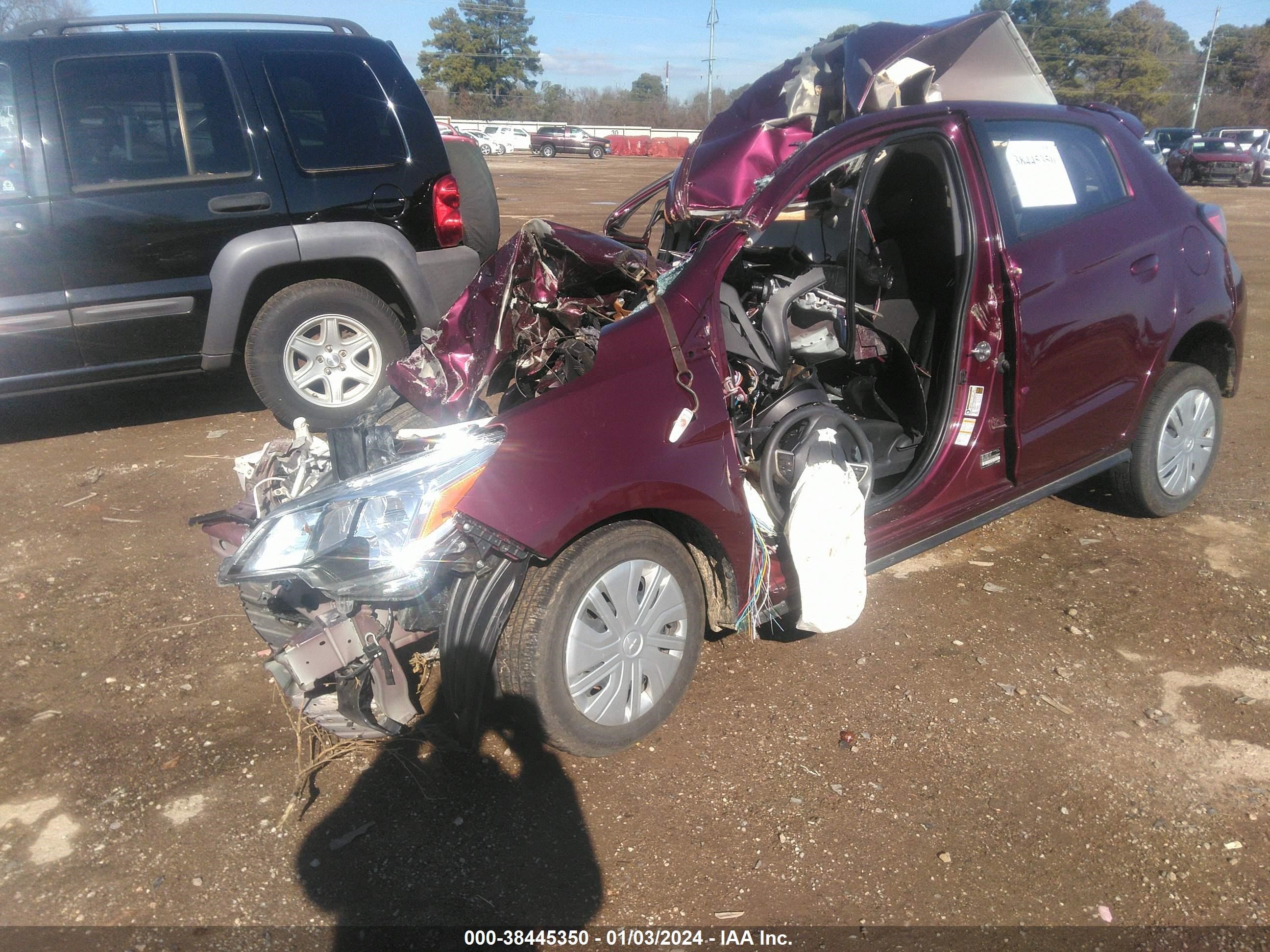 Photo 1 VIN: ML32AUHJXMH014346 - MITSUBISHI MIRAGE 