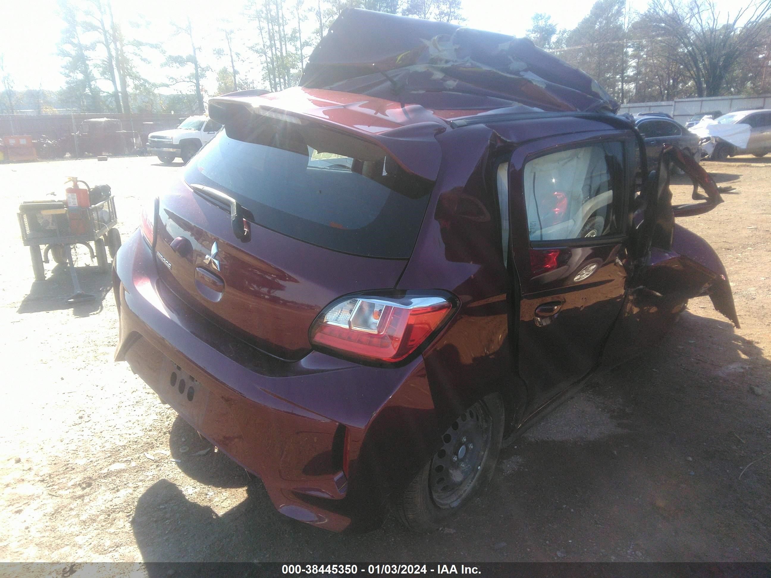 Photo 3 VIN: ML32AUHJXMH014346 - MITSUBISHI MIRAGE 