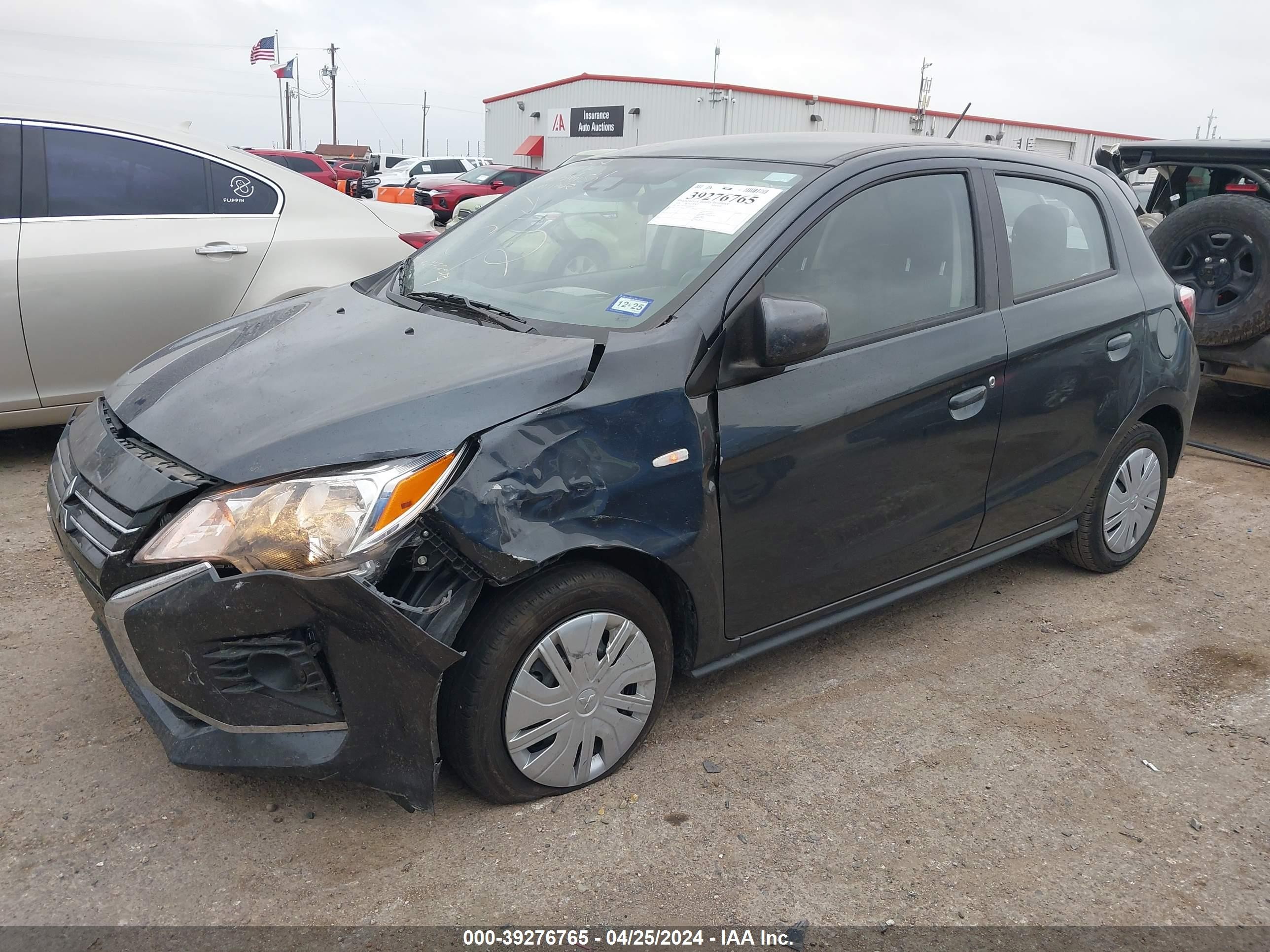 Photo 1 VIN: ML32AUHJXRH005072 - MITSUBISHI MIRAGE 