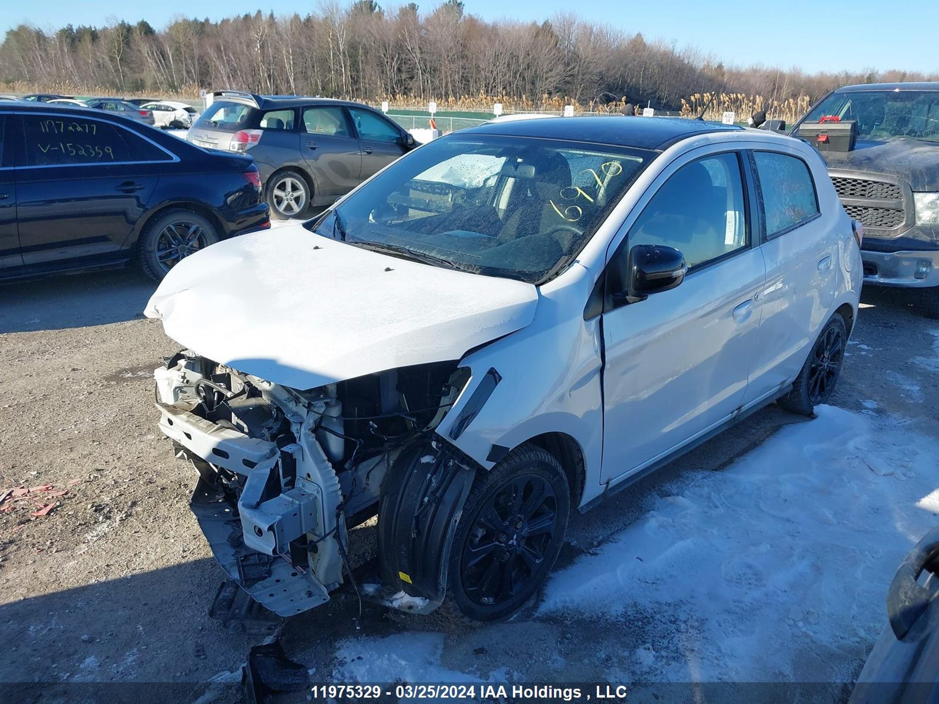 Photo 1 VIN: ML32AWHJ1RH003500 - MITSUBISHI MIRAGE 