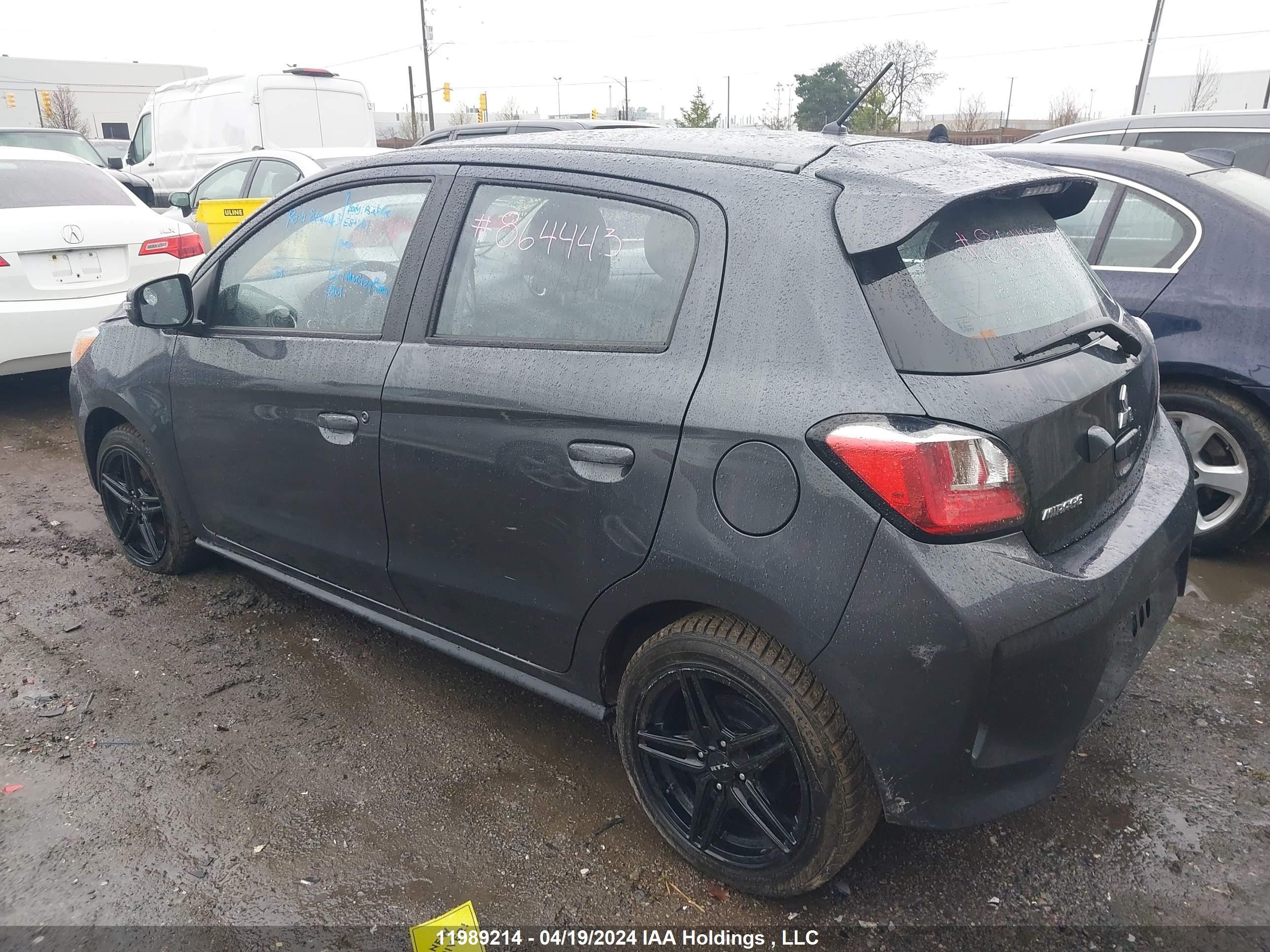 Photo 2 VIN: ML32AWHJ2RH001156 - MITSUBISHI MIRAGE 