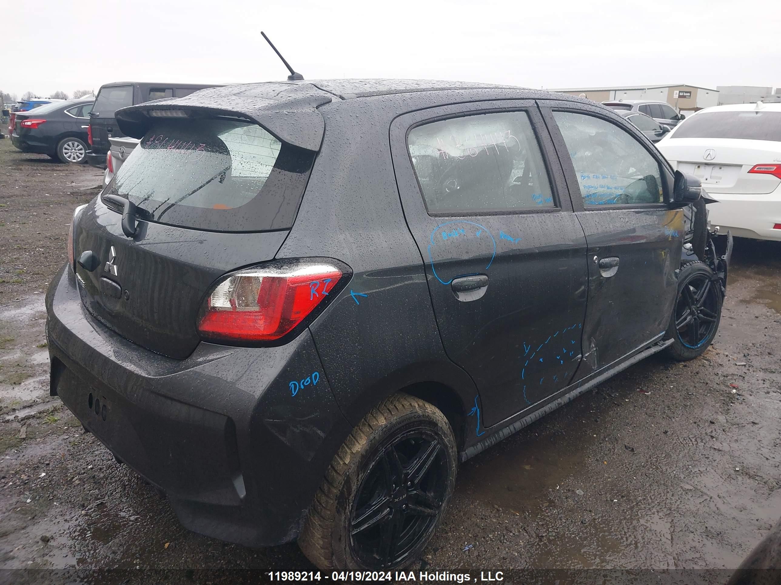 Photo 3 VIN: ML32AWHJ2RH001156 - MITSUBISHI MIRAGE 