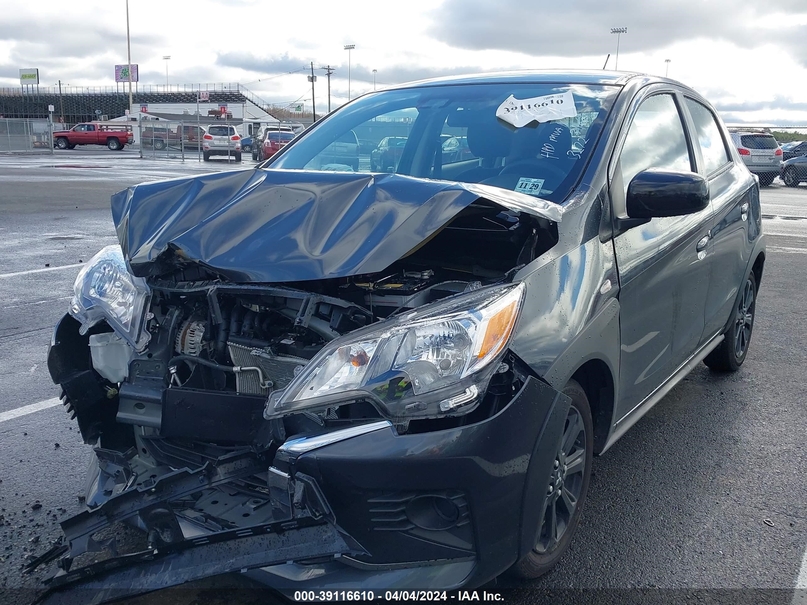 Photo 1 VIN: ML32AWHJ3RH003272 - MITSUBISHI MIRAGE 