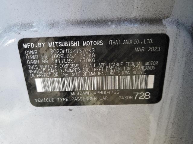 Photo 11 VIN: ML32AWHJXPH004755 - MITSUBISHI MIRAGE 