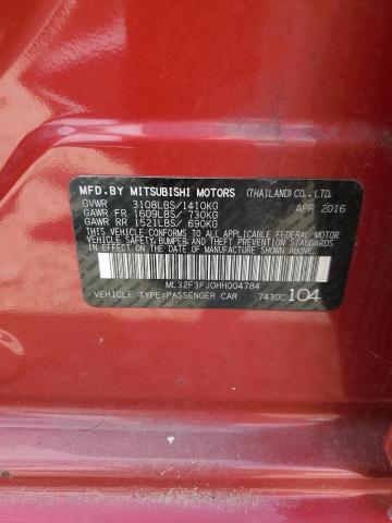 Photo 11 VIN: ML32F3FJ0HH004784 - MITSUBISHI MIRAGE G4 