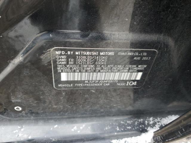 Photo 11 VIN: ML32F3FJ0JHF03173 - MITSUBISHI MIRAGE G4 