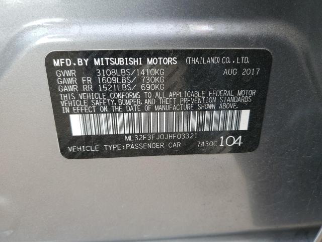 Photo 12 VIN: ML32F3FJ0JHF03321 - MITSUBISHI MIRAGE G4 