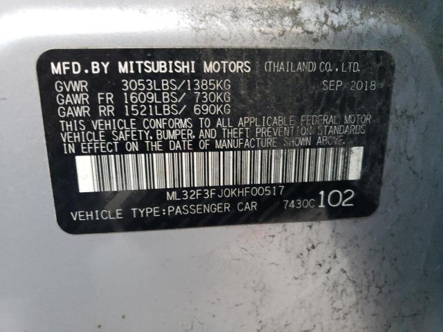 Photo 11 VIN: ML32F3FJ0KHF00517 - MITSUBISHI MIRAGE G4 